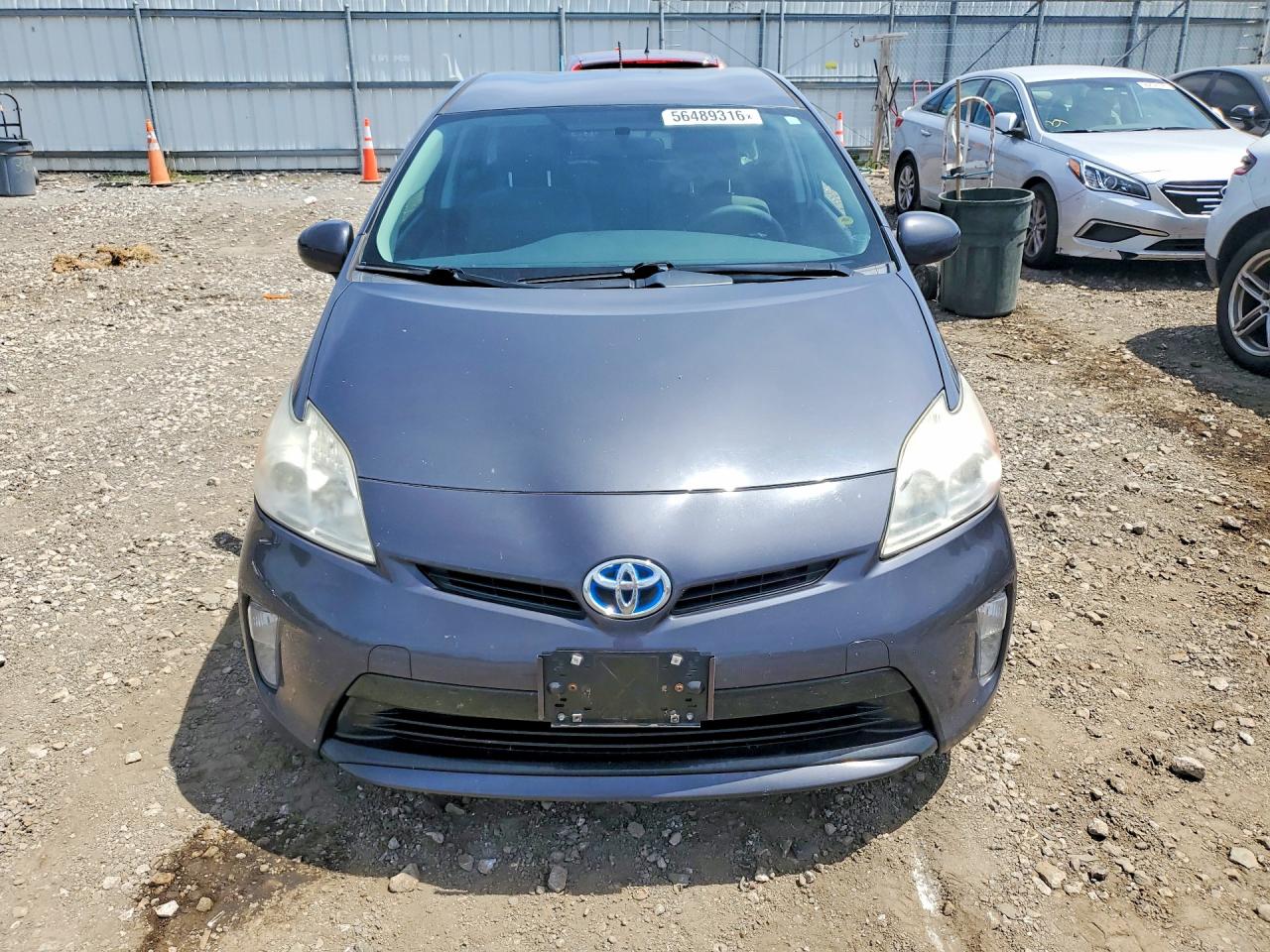 2012 Toyota Prius Two Gray vin: JTDKN3DU2C5465458