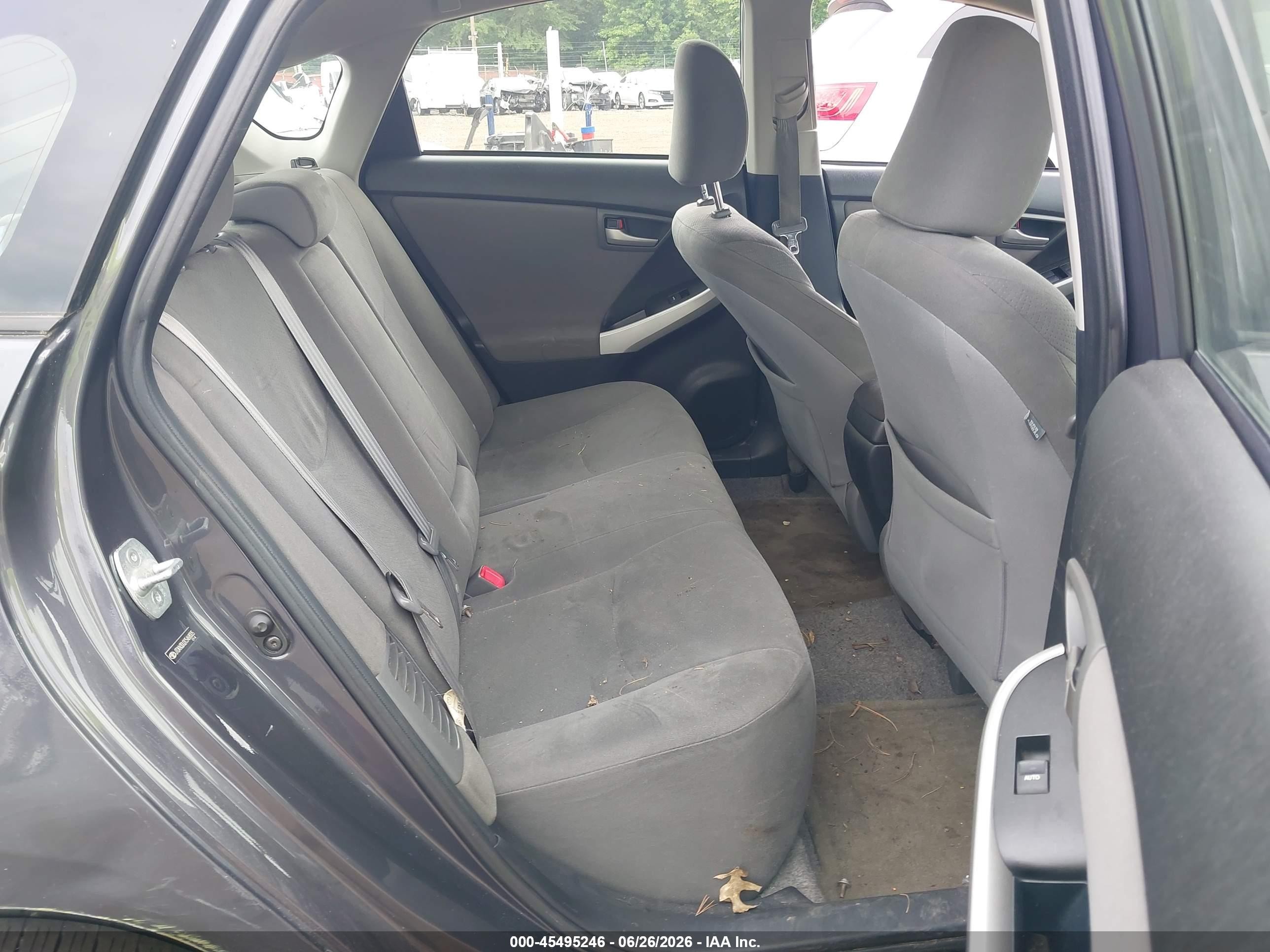 2012 Toyota Prius Two Gray vin: JTDKN3DU2C5468005