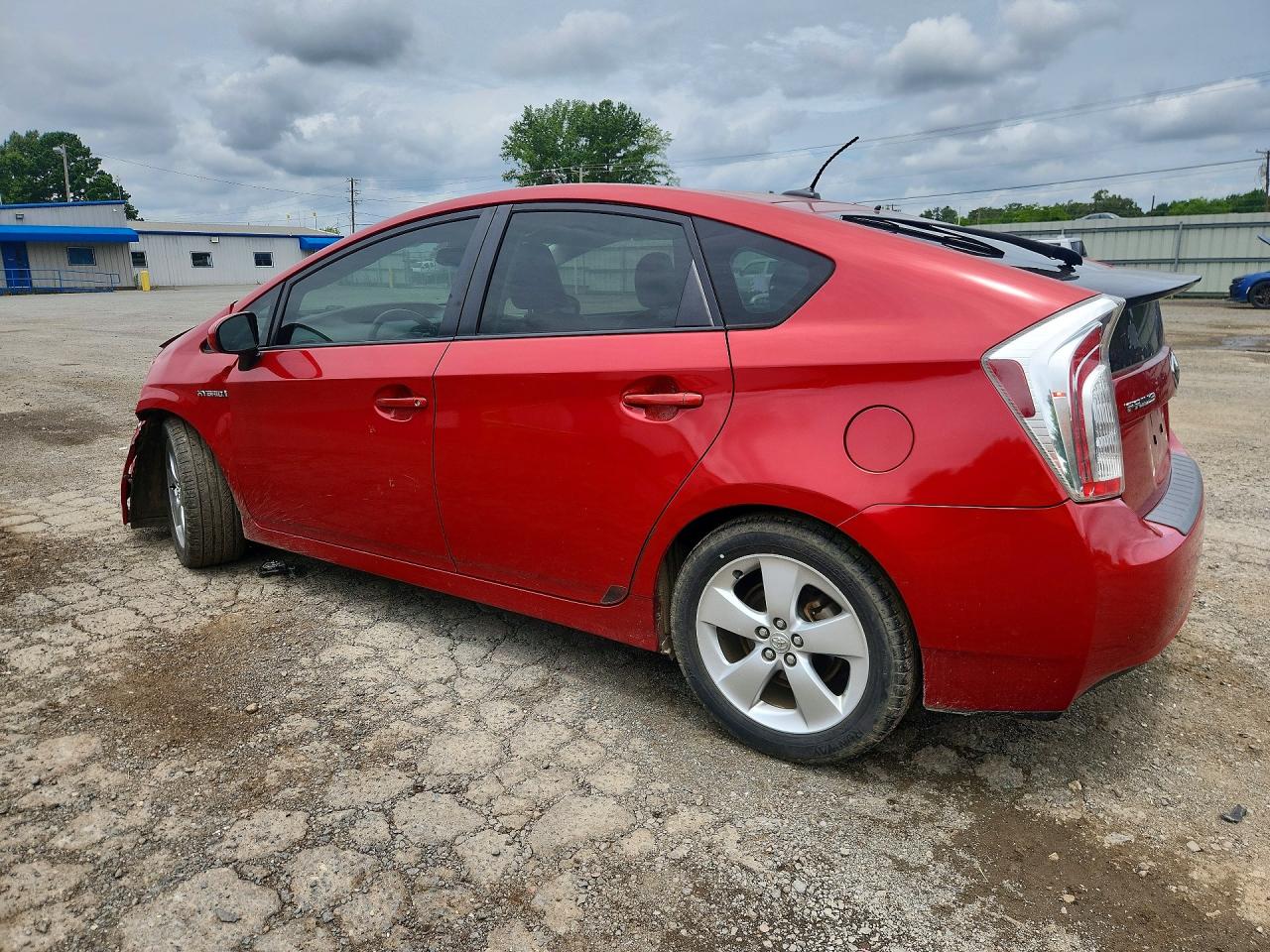 2012 Toyota Prius Five Red vin: JTDKN3DU2C5498685