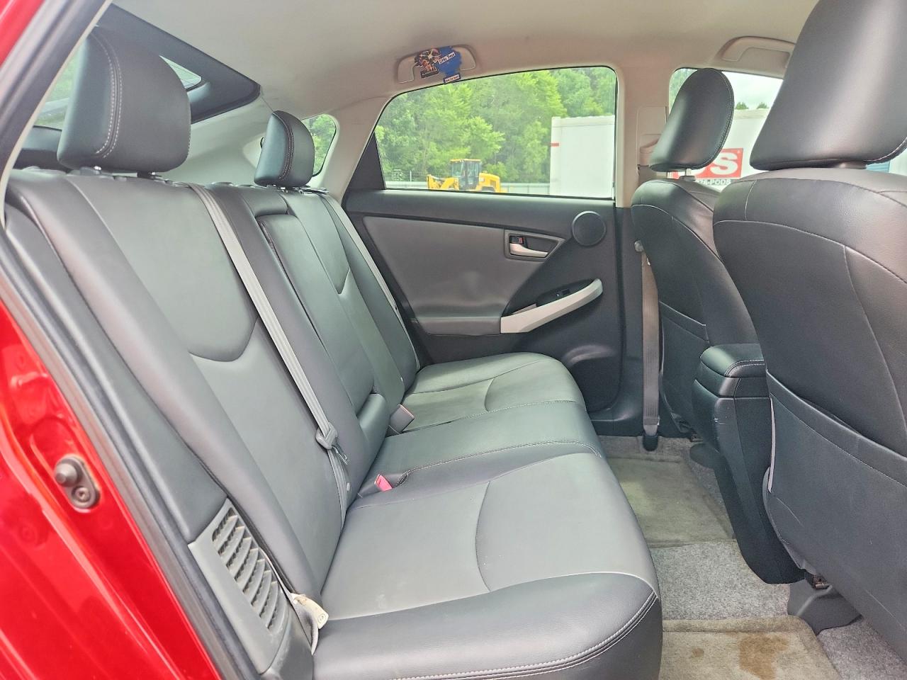 2012 Toyota Prius Five Red vin: JTDKN3DU2C5498685