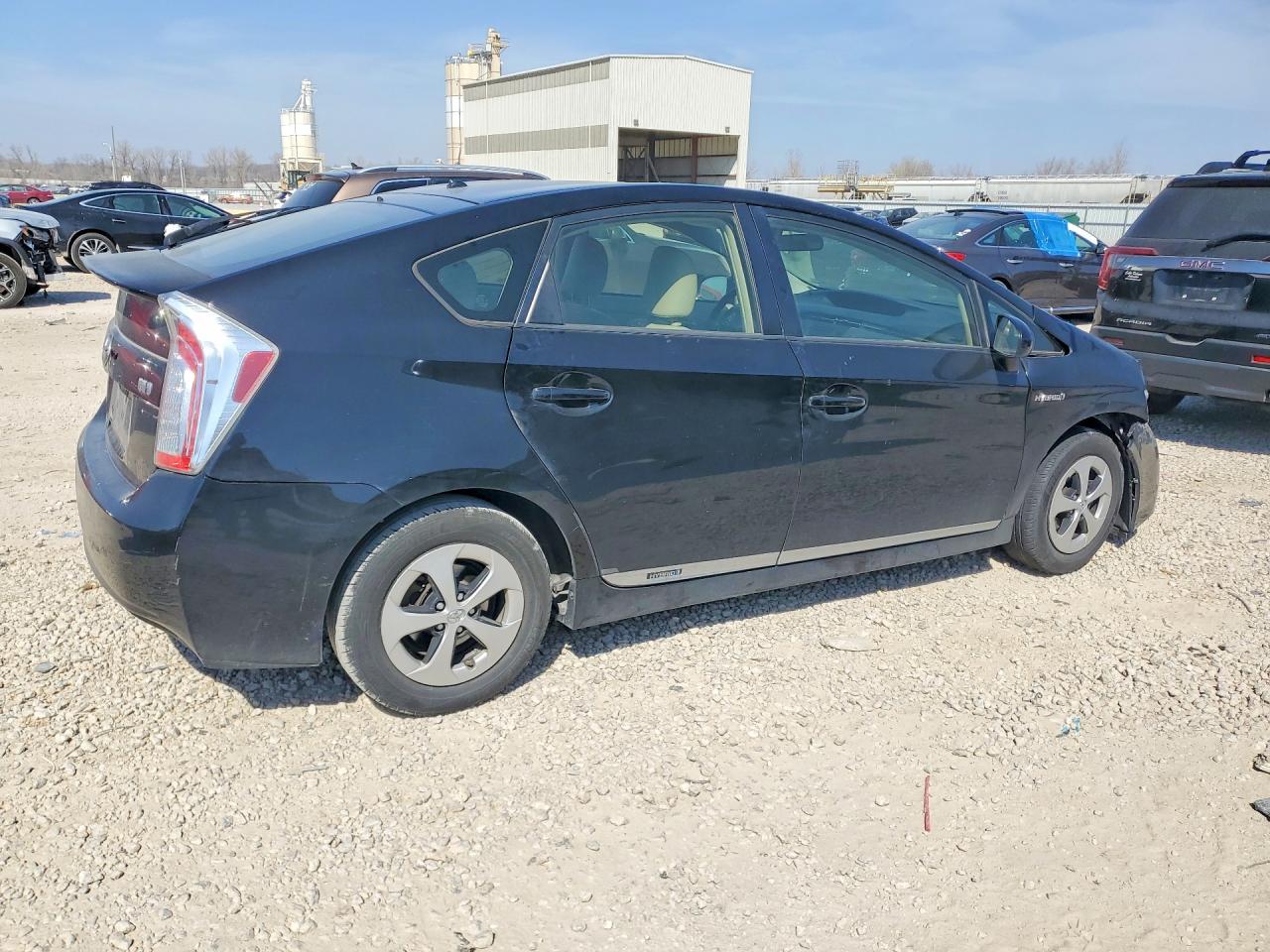 2012 Toyota Prius Two Black vin: JTDKN3DU2C5499142