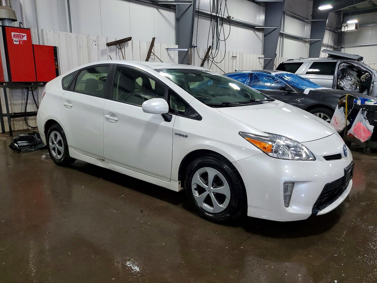2012 Toyota Prius Four Белый vin: JTDKN3DU2C5520331