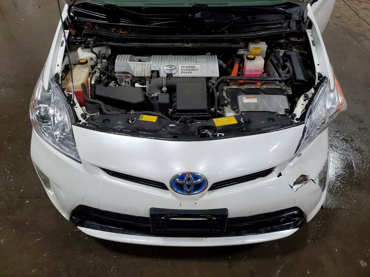 2012 Toyota Prius Four Белый vin: JTDKN3DU2C5520331