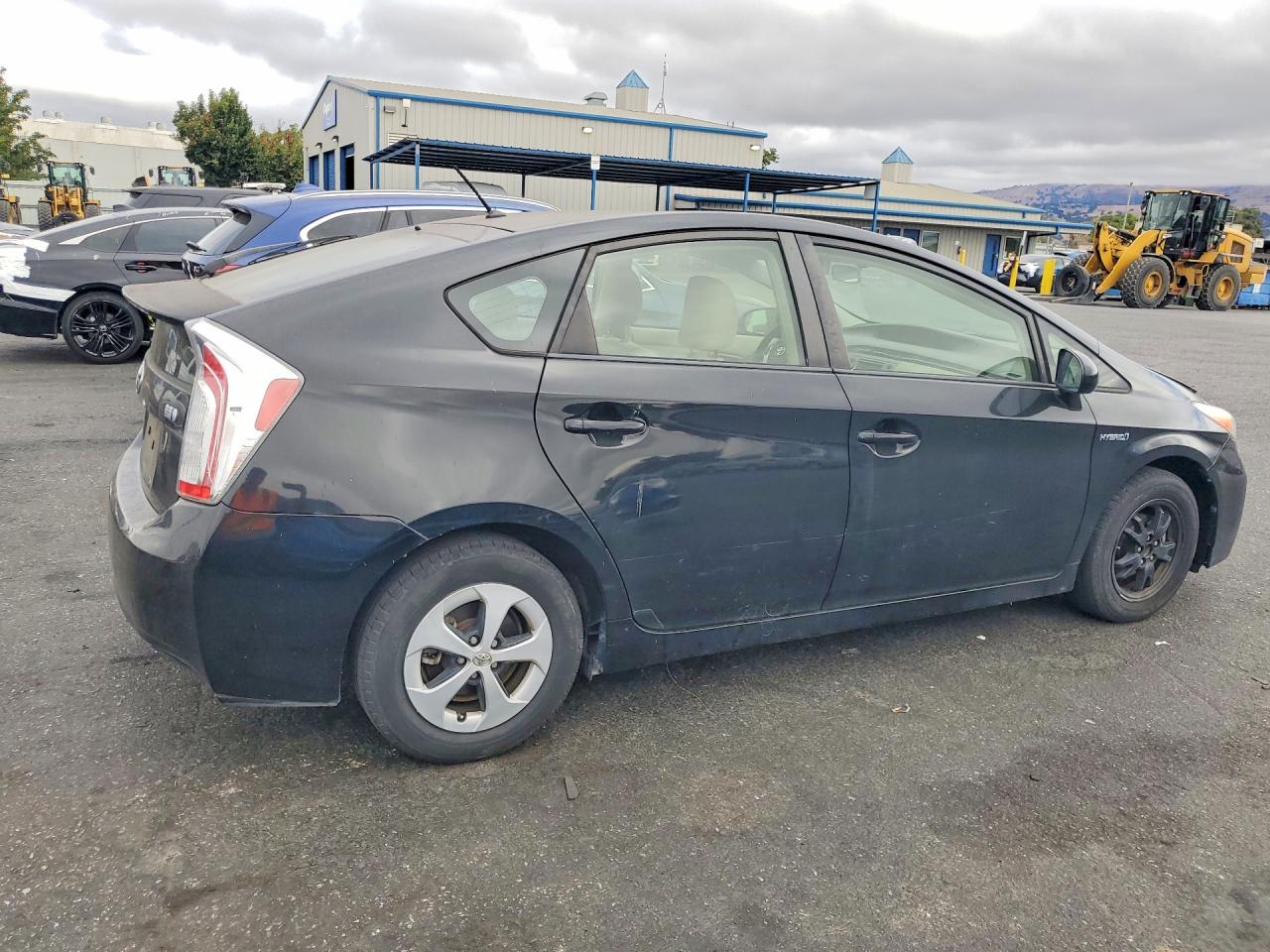 2012 Toyota Prius Two Черный vin: JTDKN3DU2C5522015