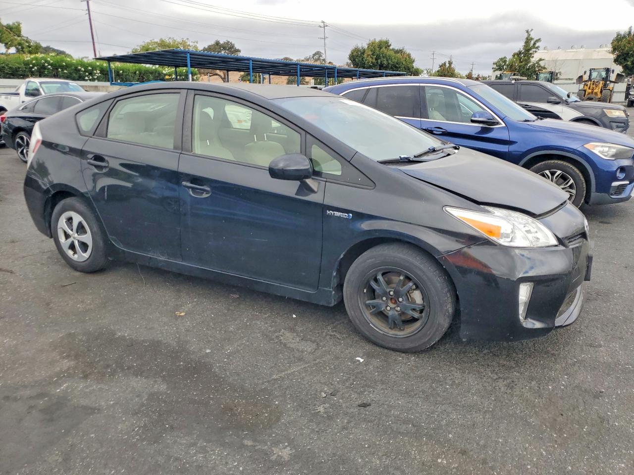 2012 Toyota Prius Two Черный vin: JTDKN3DU2C5522015