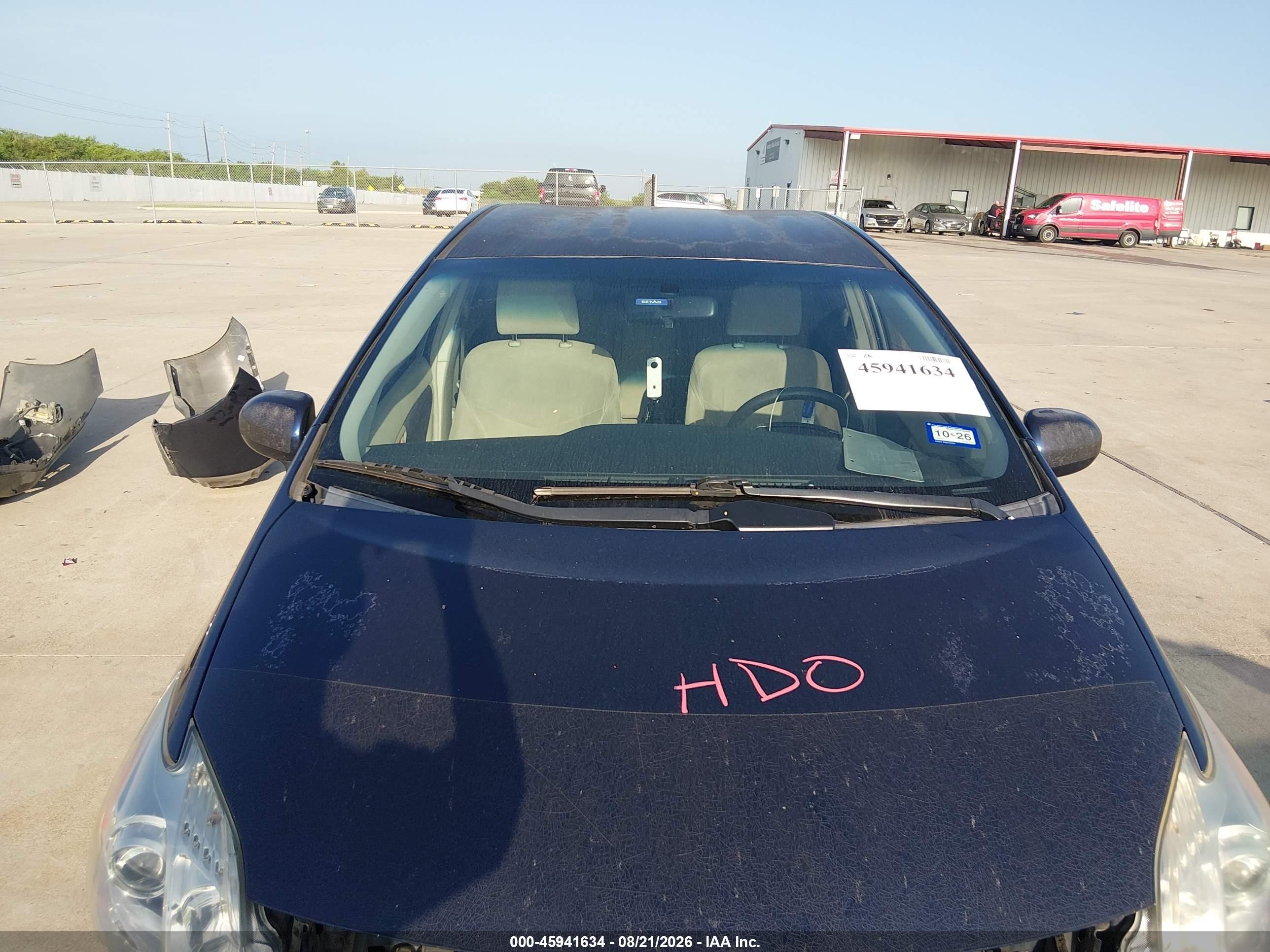 2013 Toyota Prius Two Синий vin: JTDKN3DU2D0345593