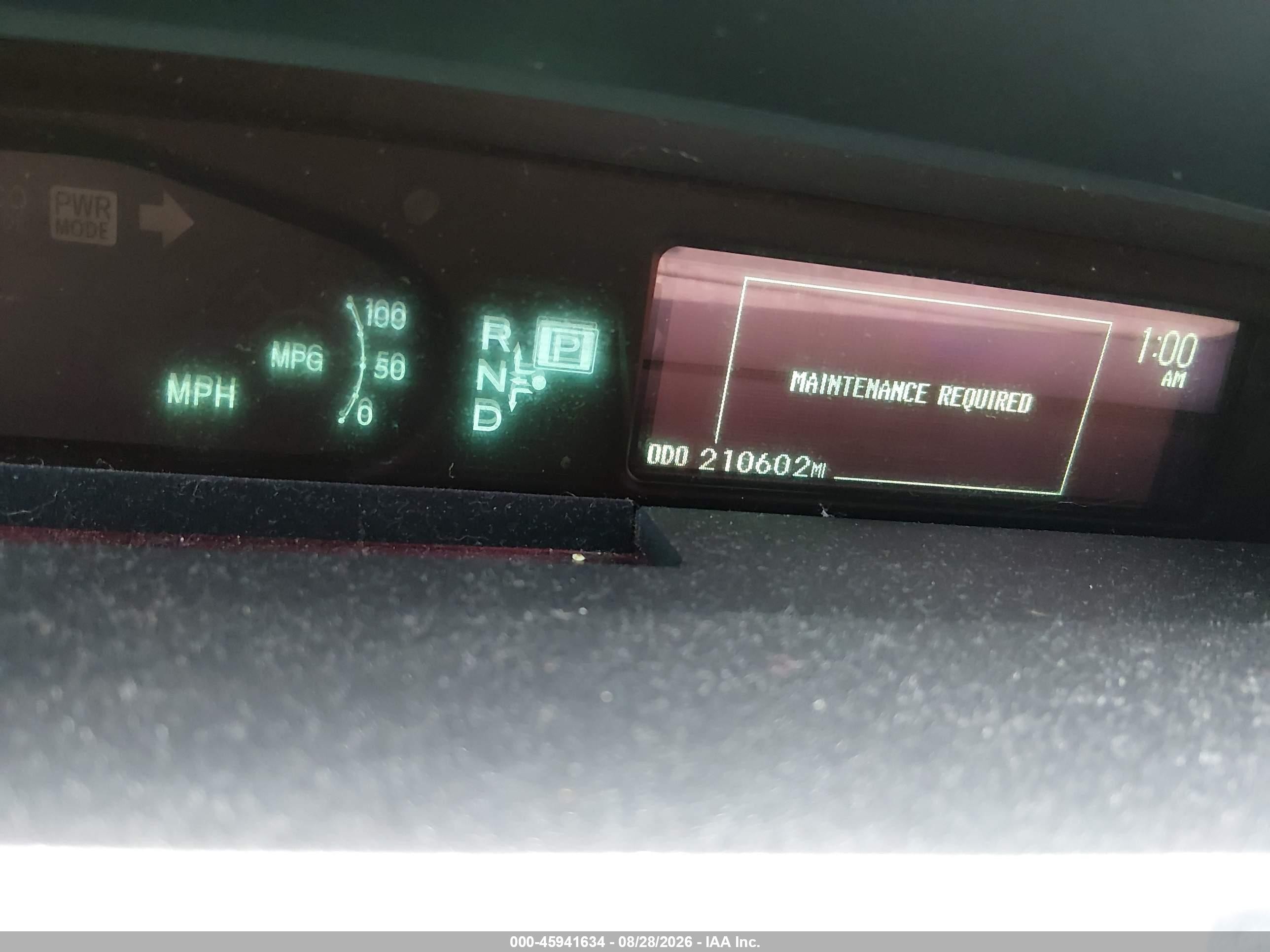2013 Toyota Prius Two Синий vin: JTDKN3DU2D0345593