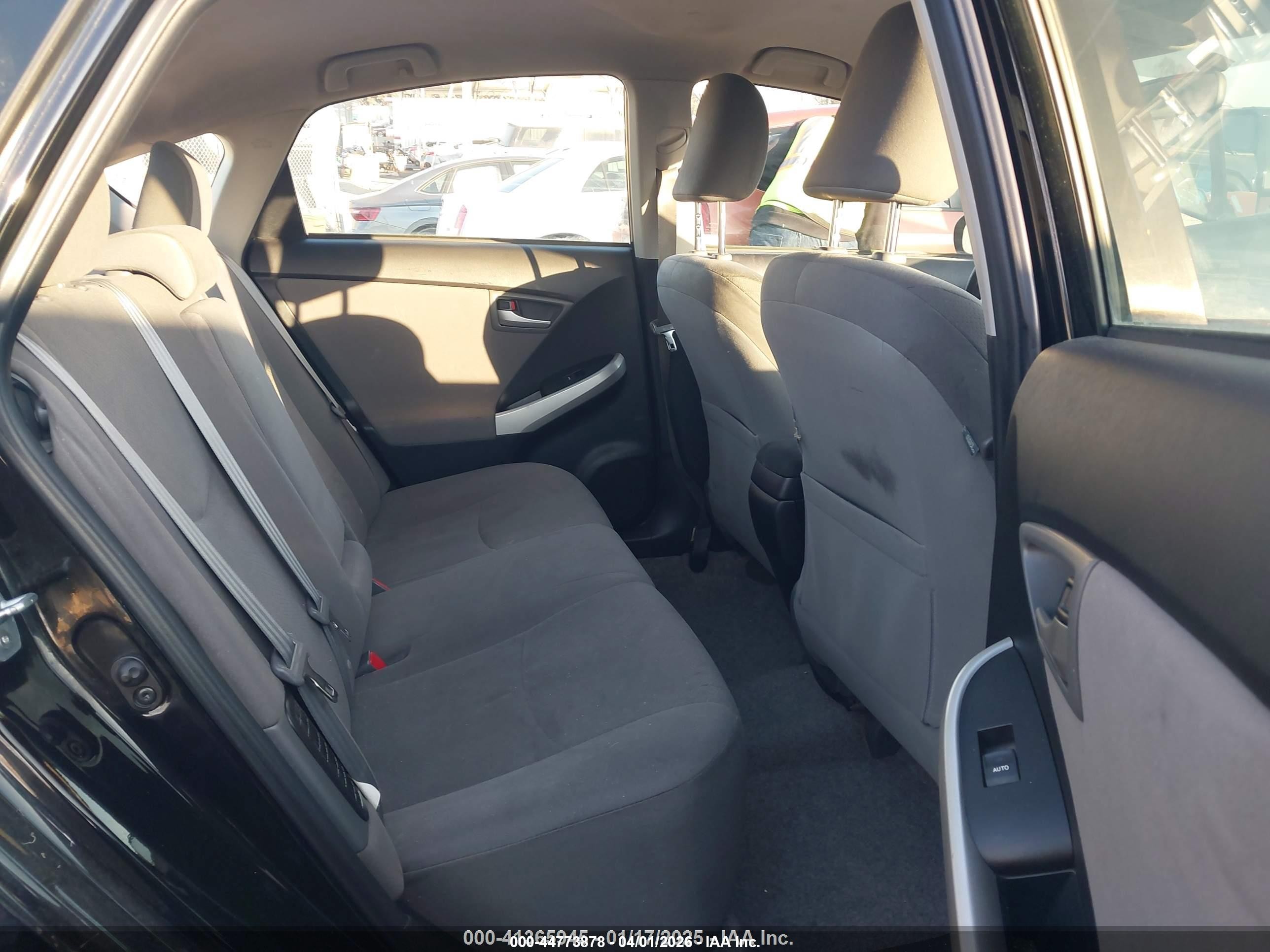2013 Toyota Prius Two Black vin: JTDKN3DU2D0354486