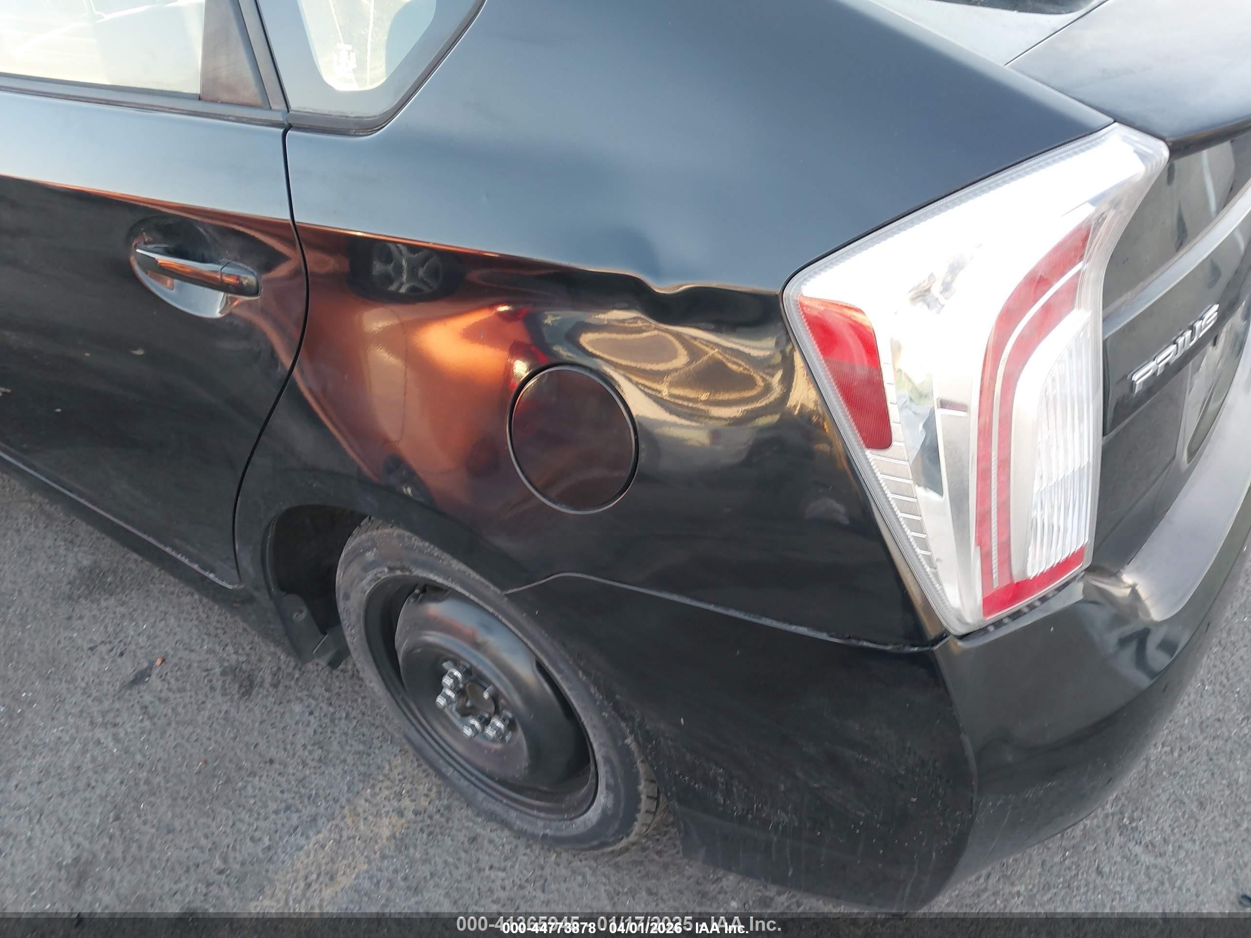 2013 Toyota Prius Two Black vin: JTDKN3DU2D0354486