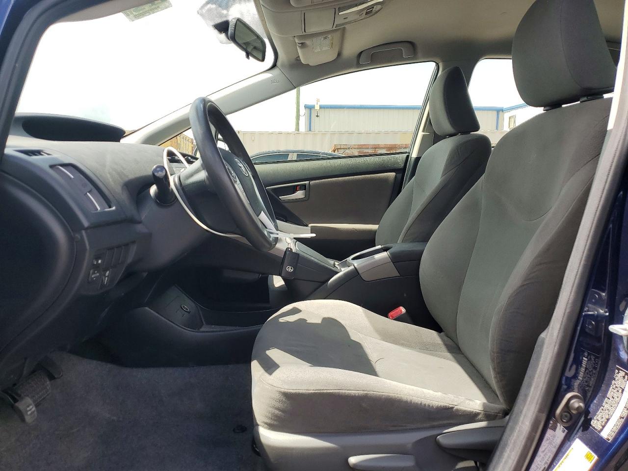 2013 Toyota Prius Two Blue vin: JTDKN3DU2D1629431
