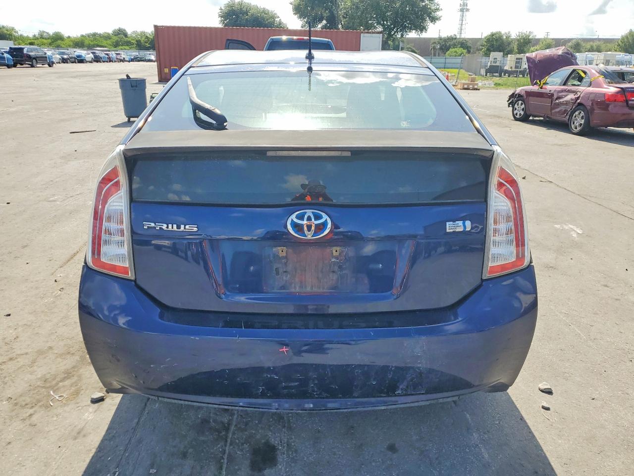 2013 Toyota Prius Two Blue vin: JTDKN3DU2D1629431