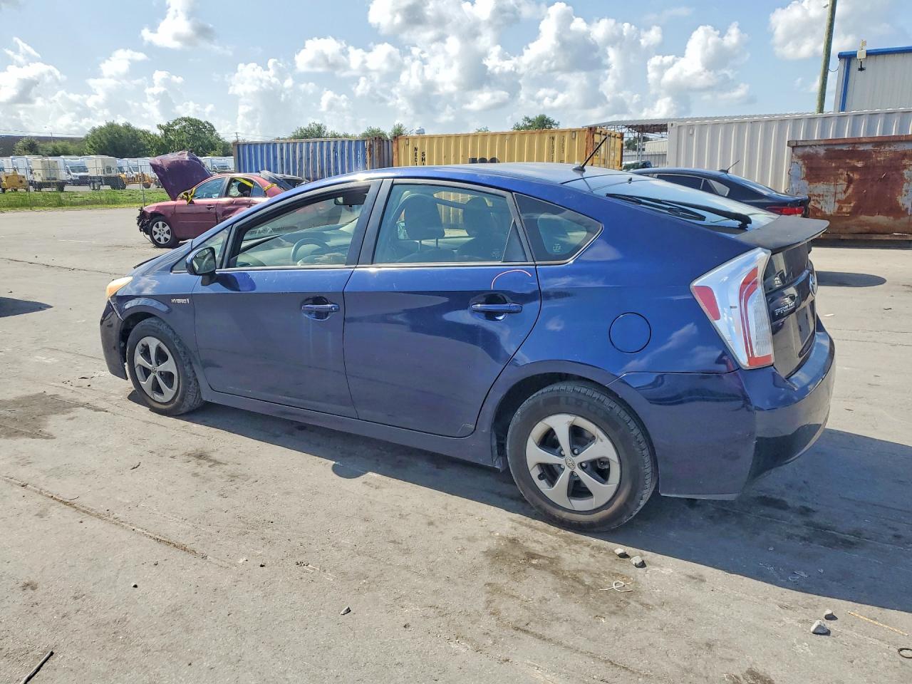 2013 Toyota Prius Two Blue vin: JTDKN3DU2D1629431