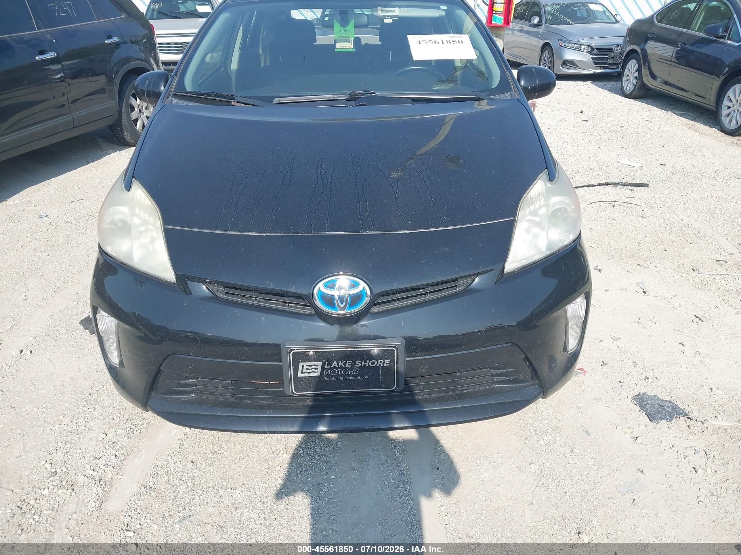 2013 Toyota Prius Three Se Black vin: JTDKN3DU2D1653017