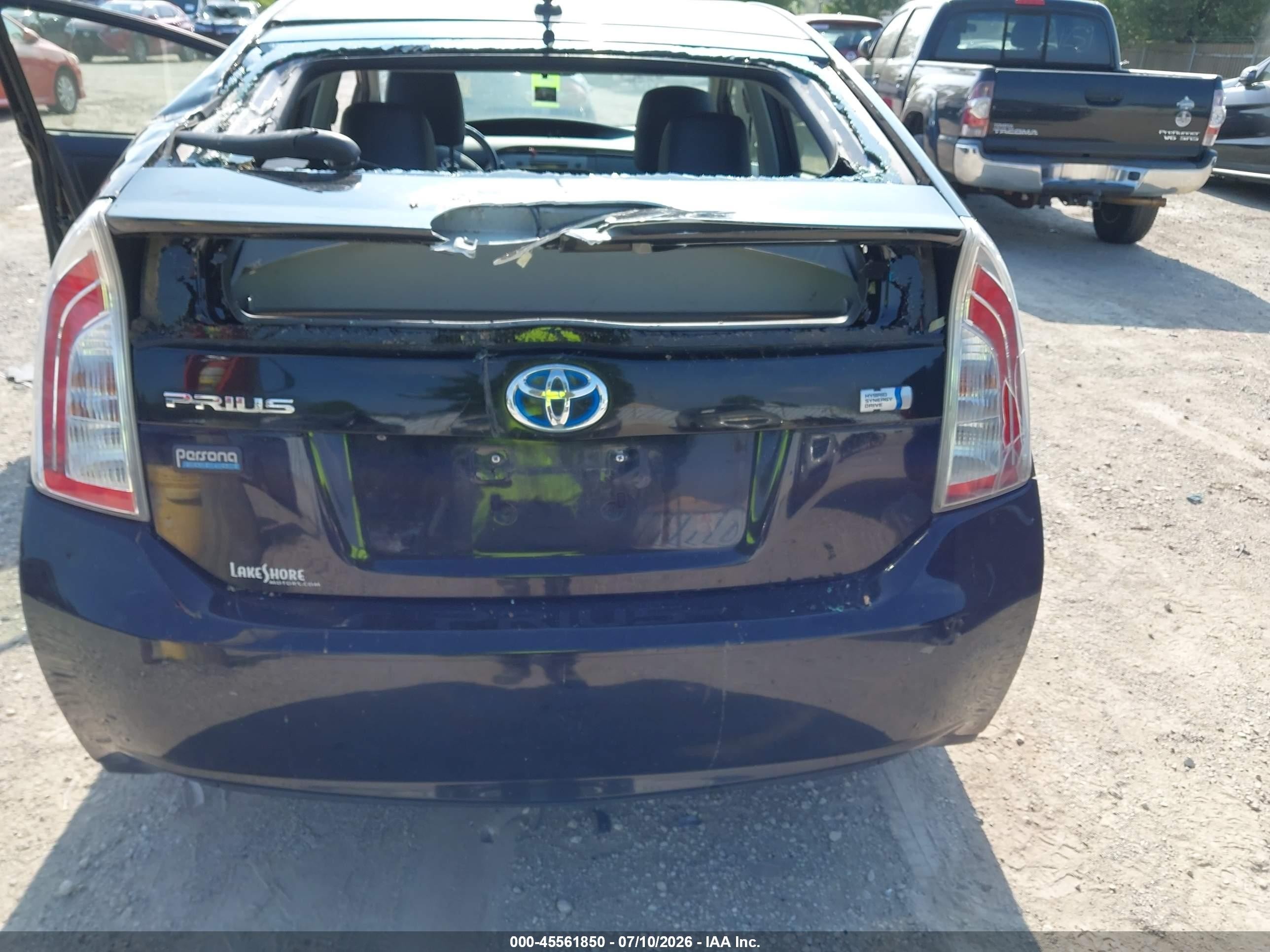2013 Toyota Prius Three Se Black vin: JTDKN3DU2D1653017