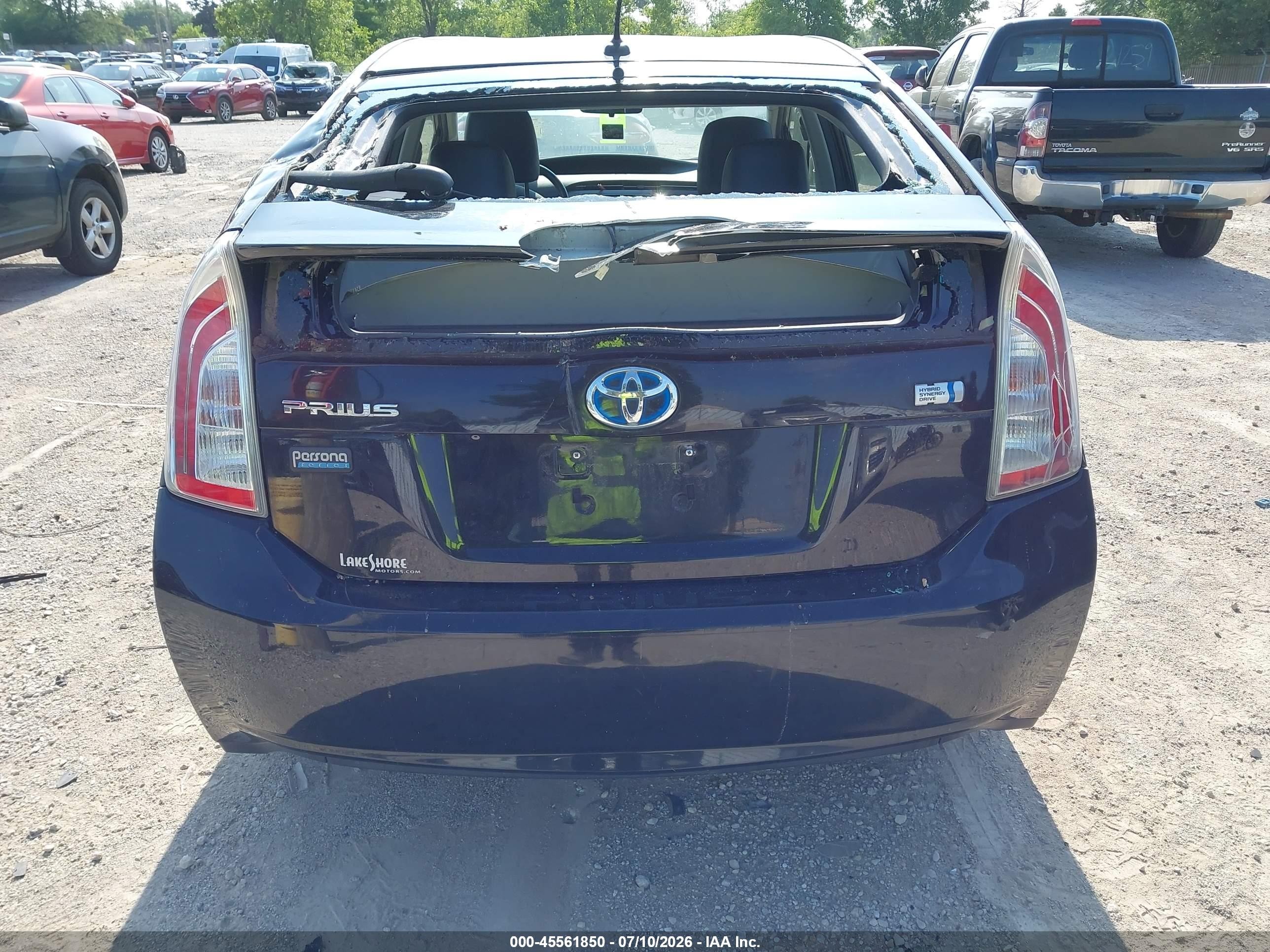 2013 Toyota Prius Three Se Black vin: JTDKN3DU2D1653017