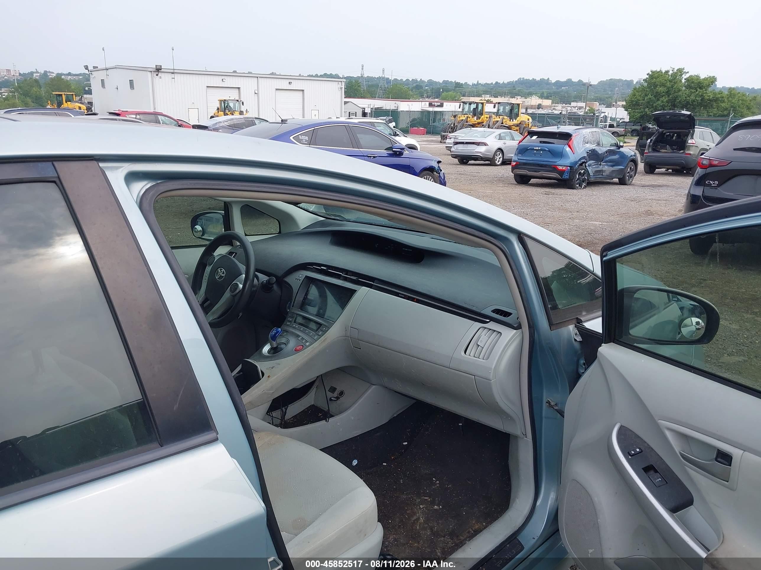 2013 Toyota Prius Three Teal vin: JTDKN3DU2D1659609