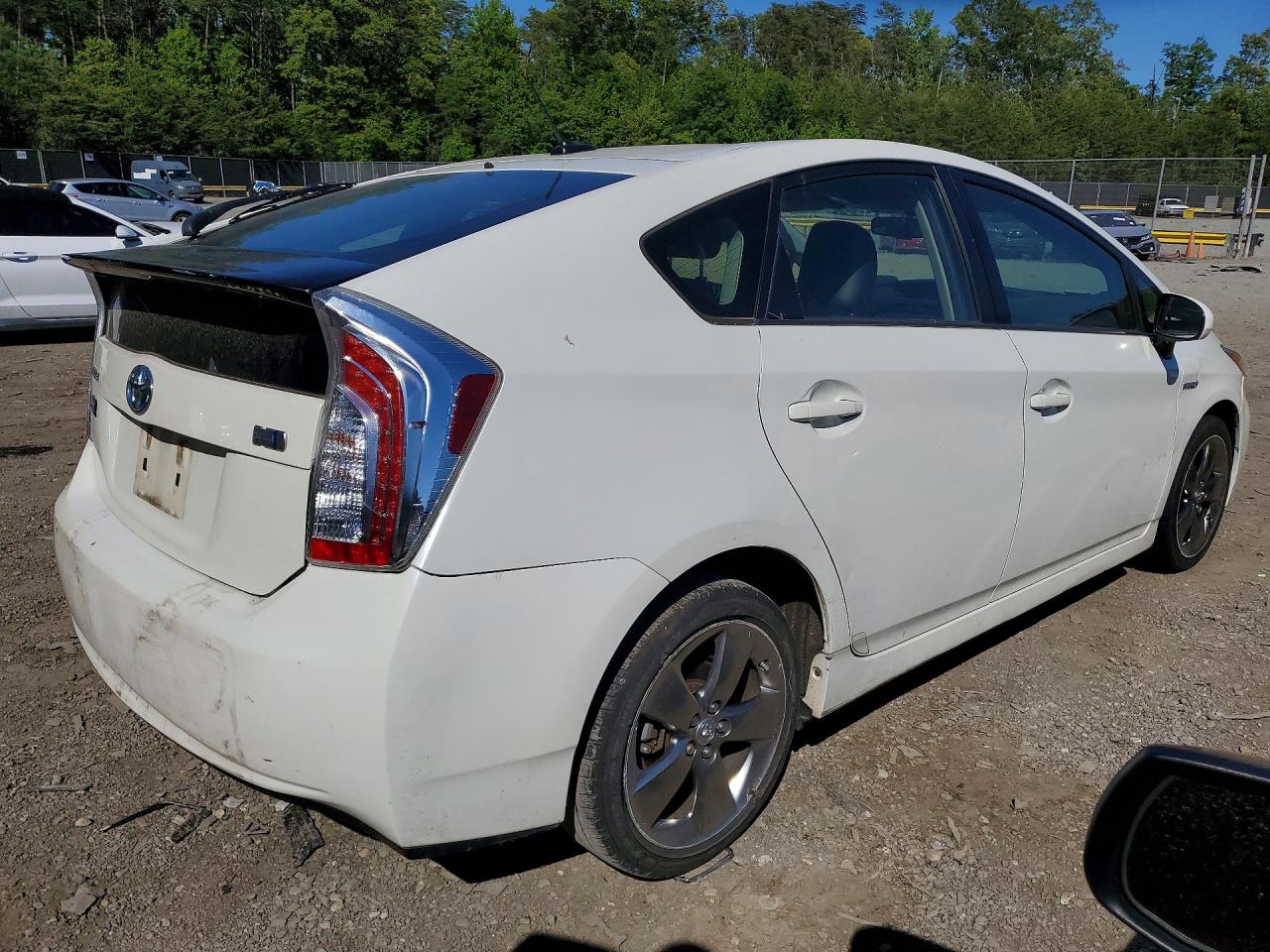 2013 Toyota Prius Persona Series Se Белый vin: JTDKN3DU2D1663059