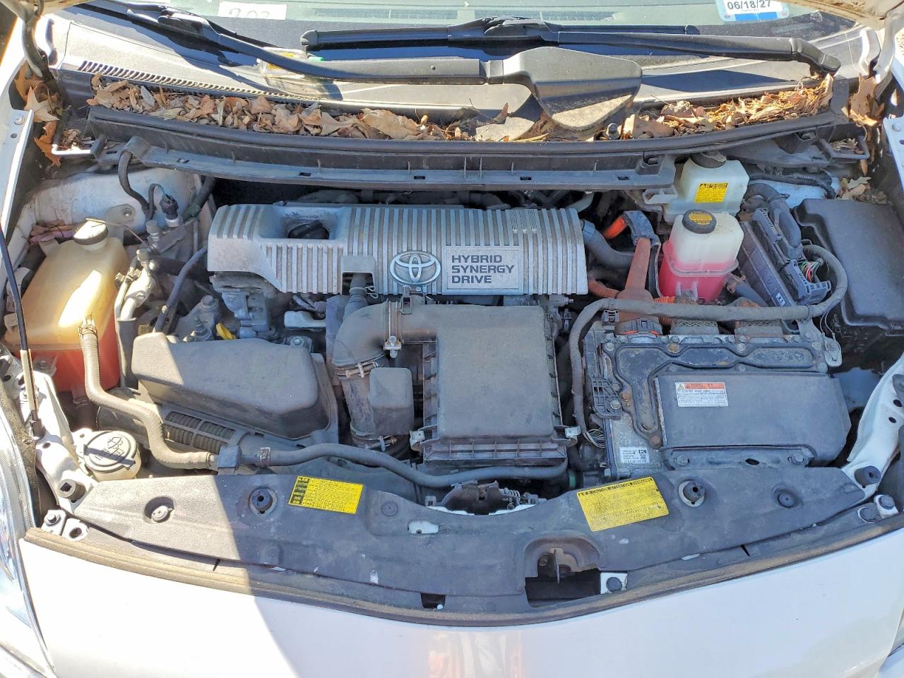 2013 Toyota Prius Persona Series Se Белый vin: JTDKN3DU2D1663059