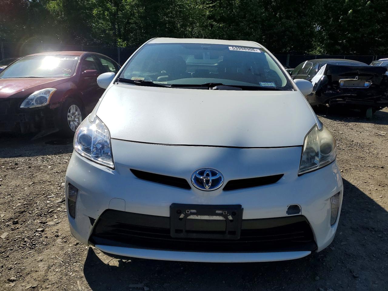 2013 Toyota Prius Persona Series Se Белый vin: JTDKN3DU2D1663059