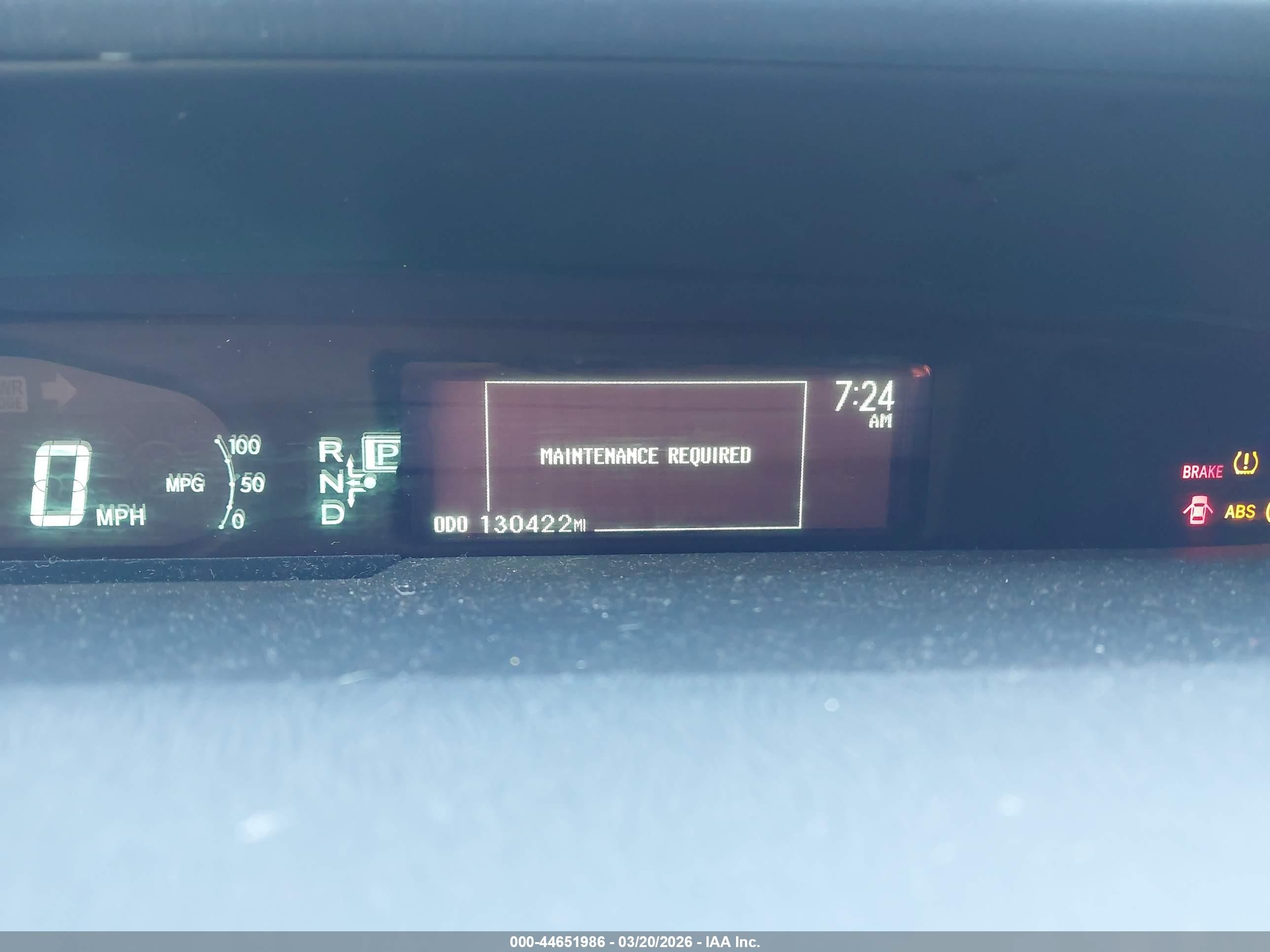 2013 Toyota Prius Two Gray vin: JTDKN3DU2D1692223