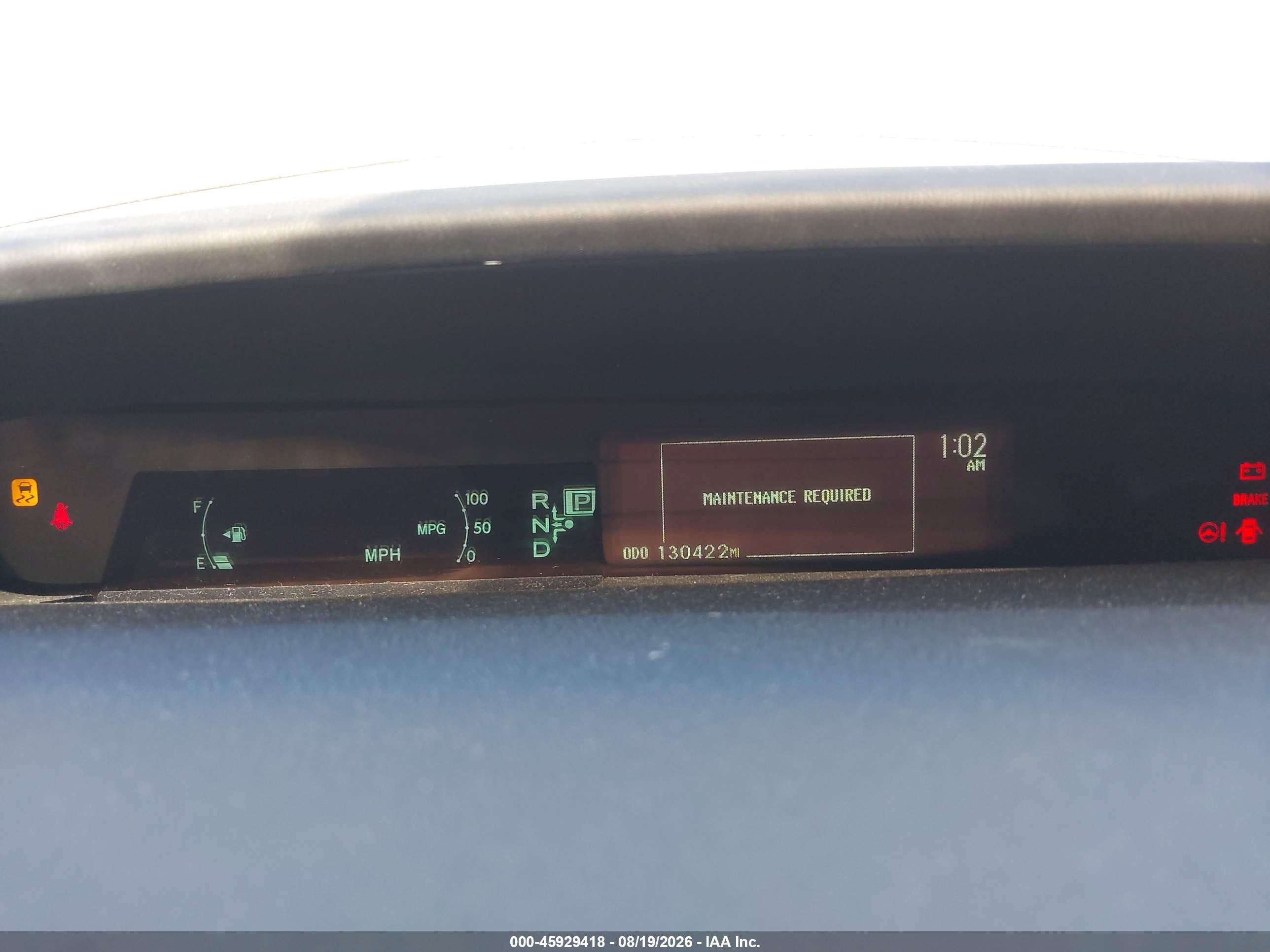 2013 Toyota Prius Two Gray vin: JTDKN3DU2D1692223