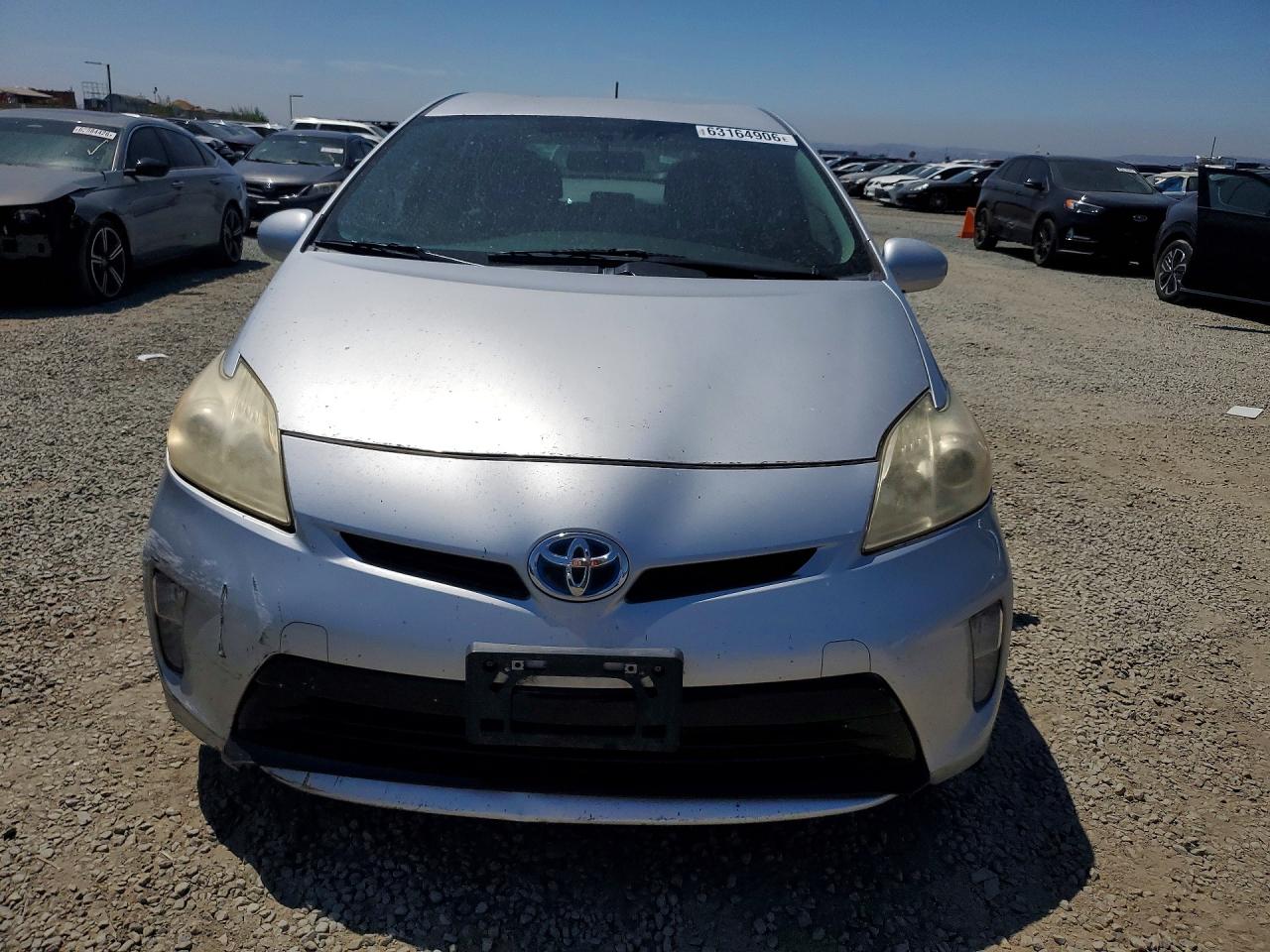 2013 Toyota Prius Three Silver vin: JTDKN3DU2D1715936