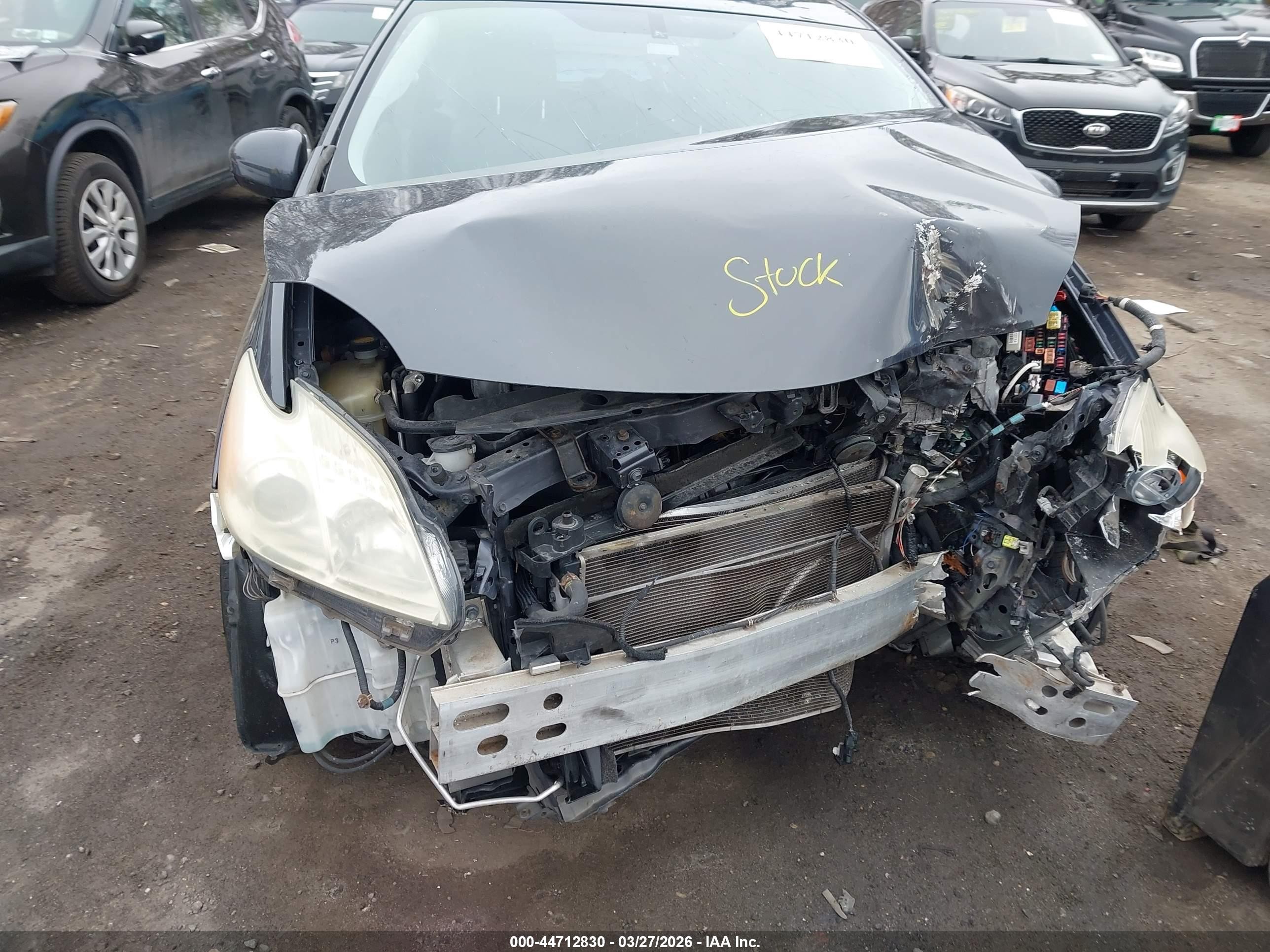 2013 Toyota Prius Four Серый vin: JTDKN3DU2D1719078