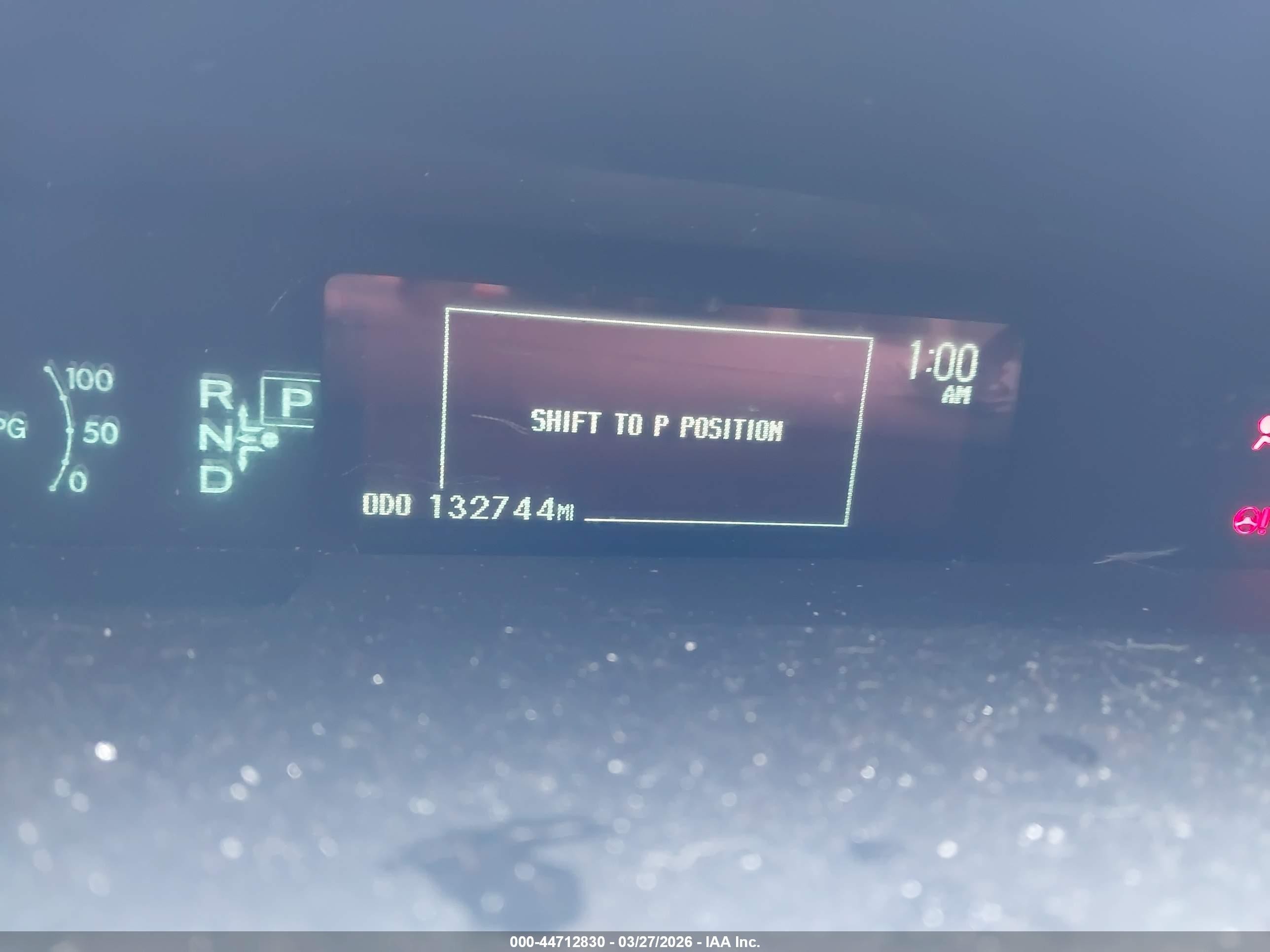 2013 Toyota Prius Four Серый vin: JTDKN3DU2D1719078