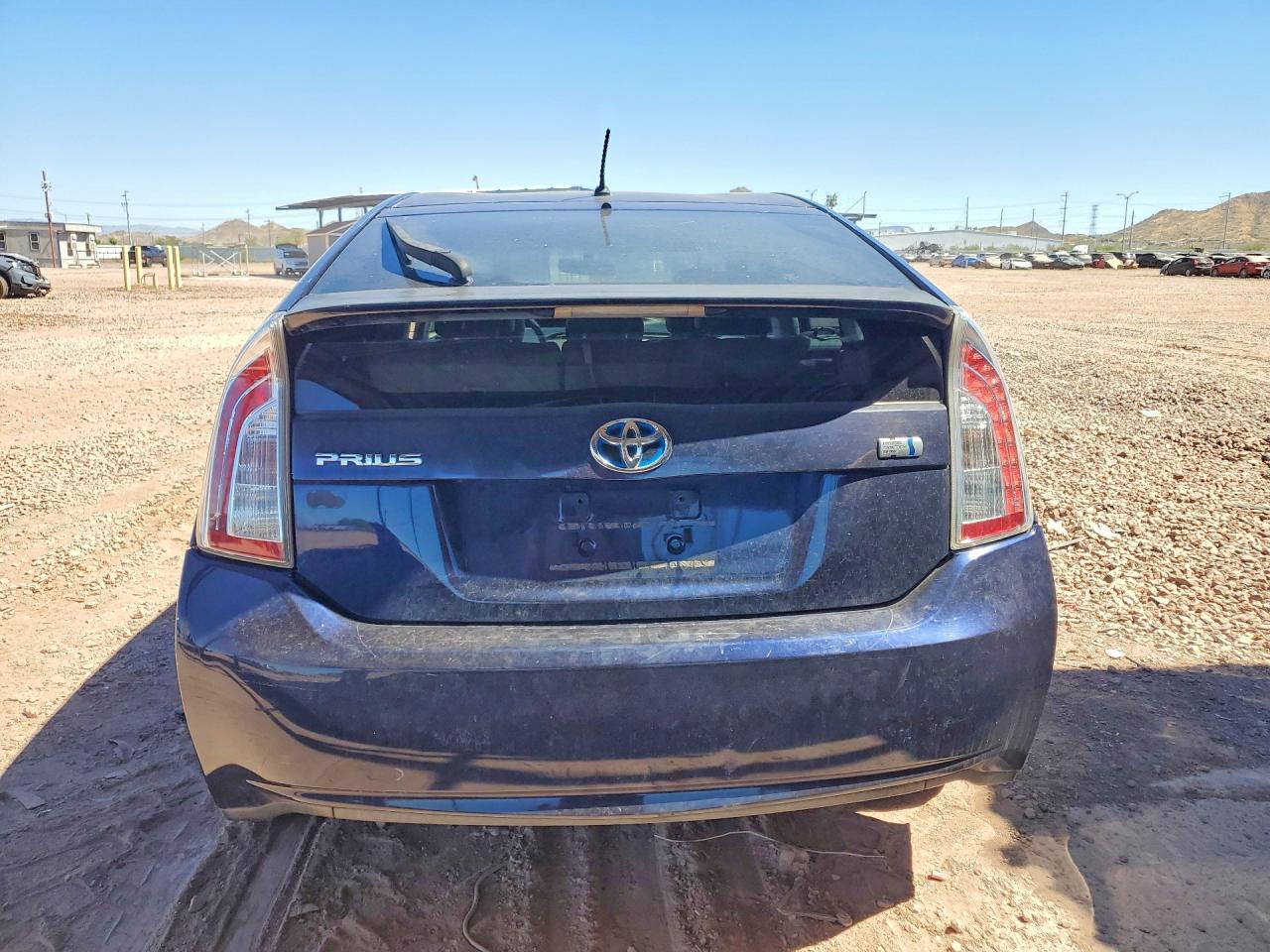 2013 Toyota Prius Two Синий vin: JTDKN3DU2D1723177