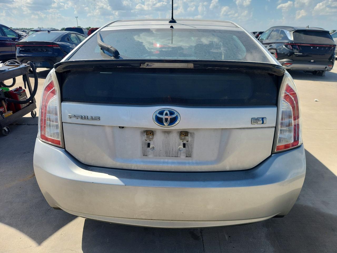 2013 Toyota Prius Four Silver vin: JTDKN3DU2D1723938
