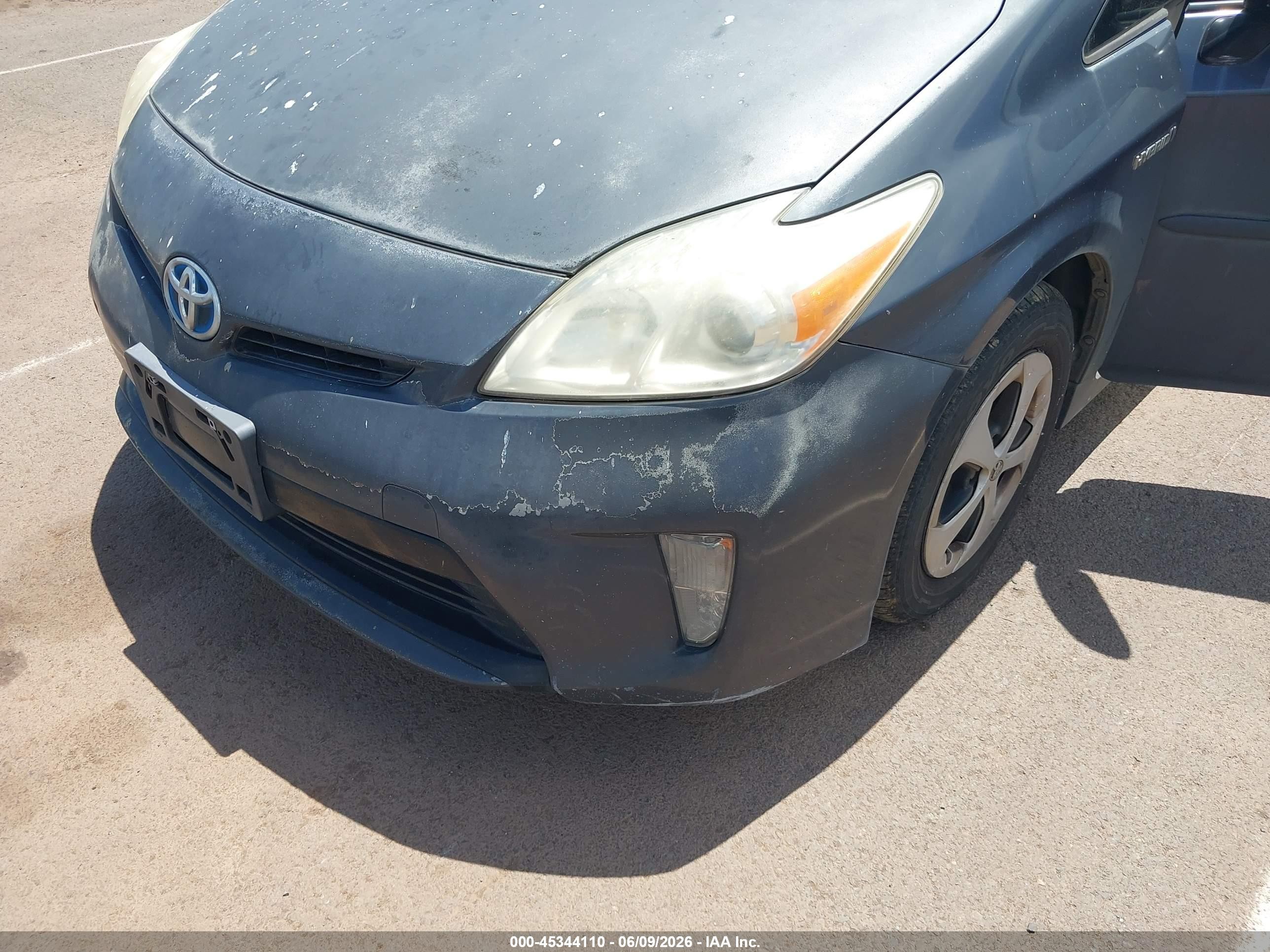 2013 Toyota Prius Five/four/three/three Se/two Blue vin: JTDKN3DU2D5540659