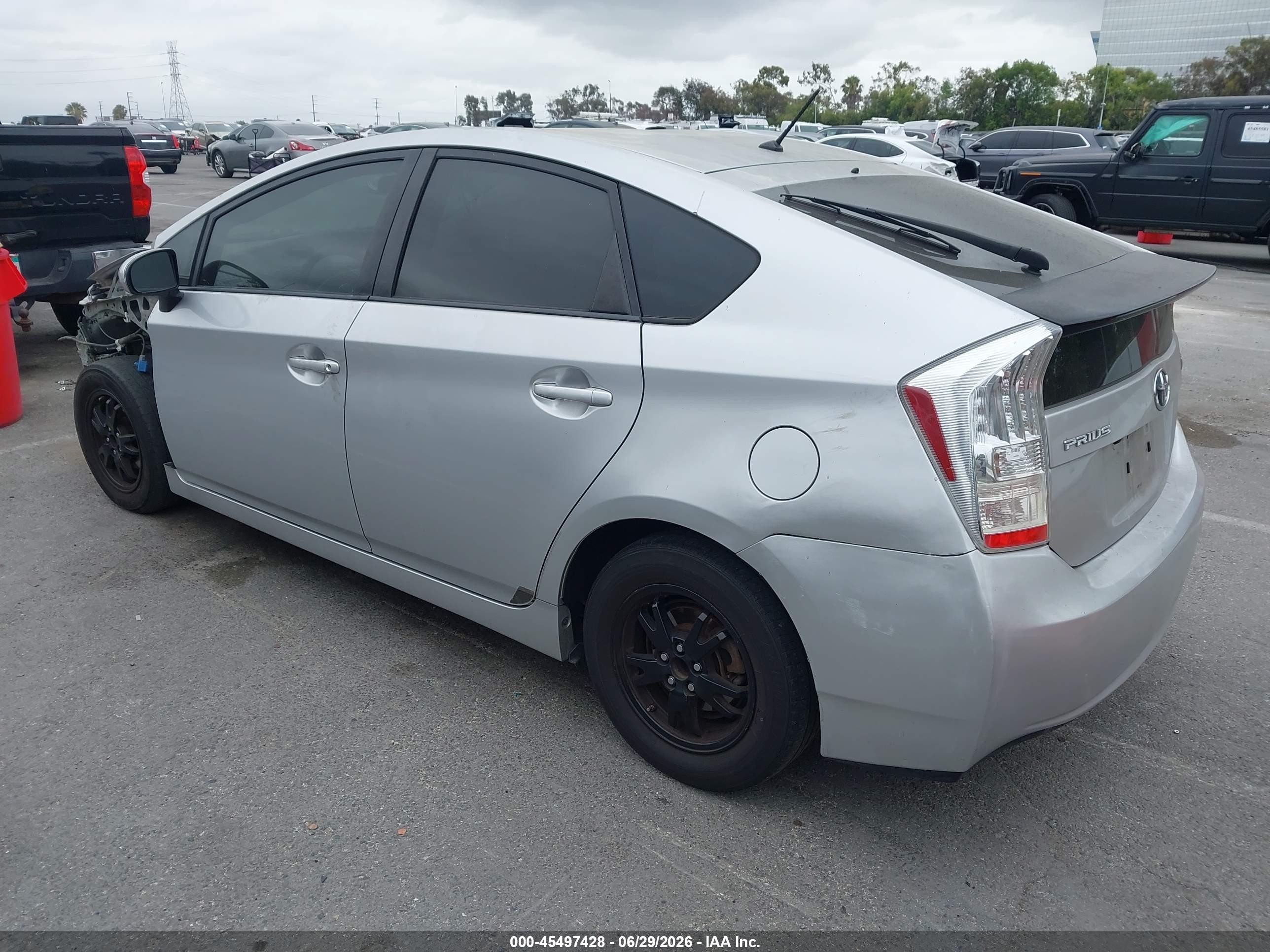 2013 Toyota Prius Two Silver vin: JTDKN3DU2D5544856
