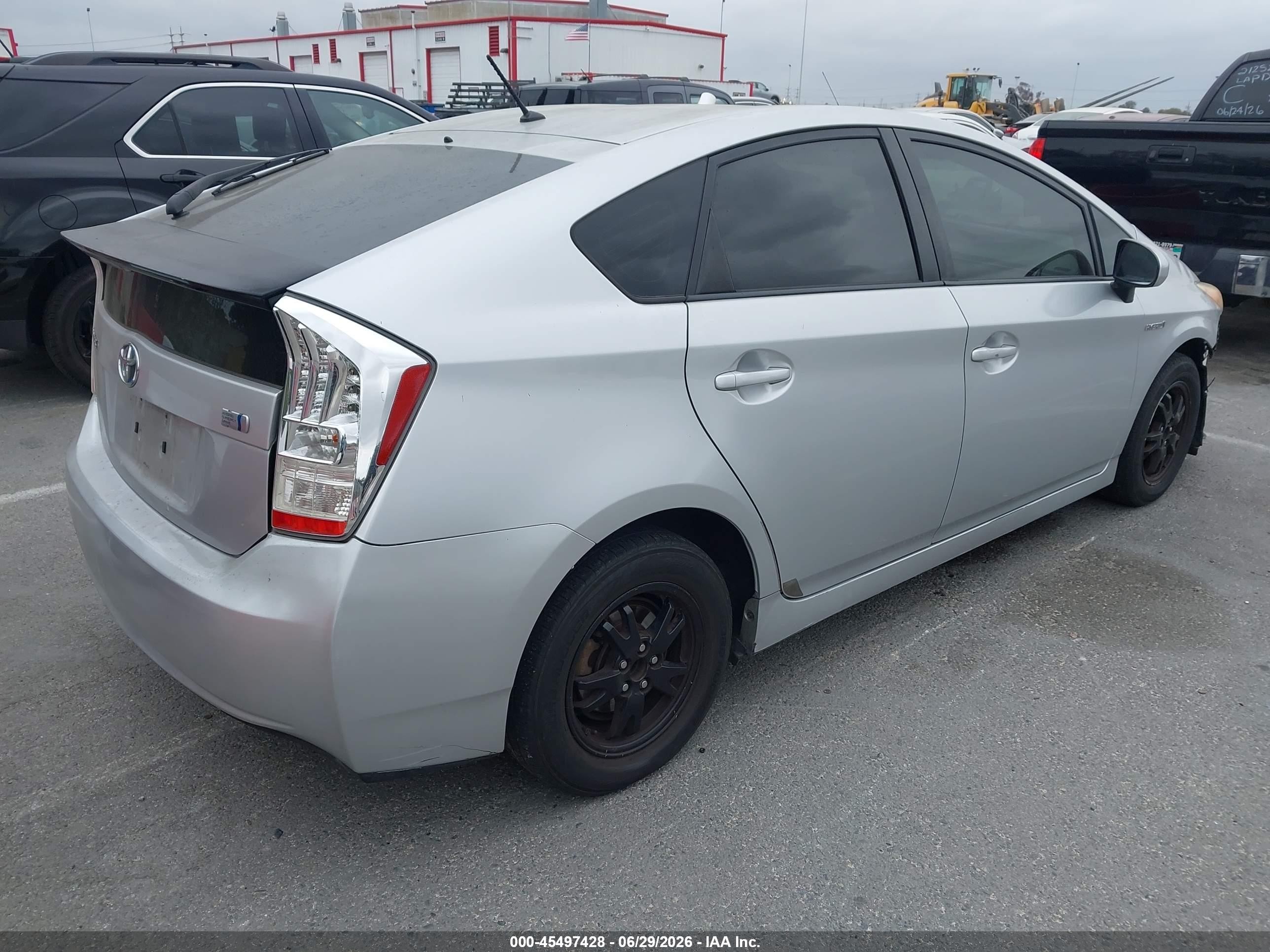 2013 Toyota Prius Two Silver vin: JTDKN3DU2D5544856