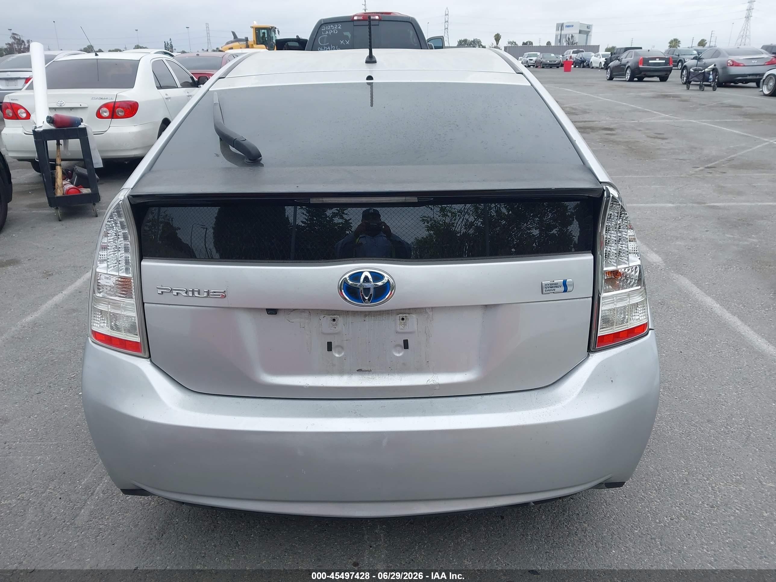 2013 Toyota Prius Two Silver vin: JTDKN3DU2D5544856