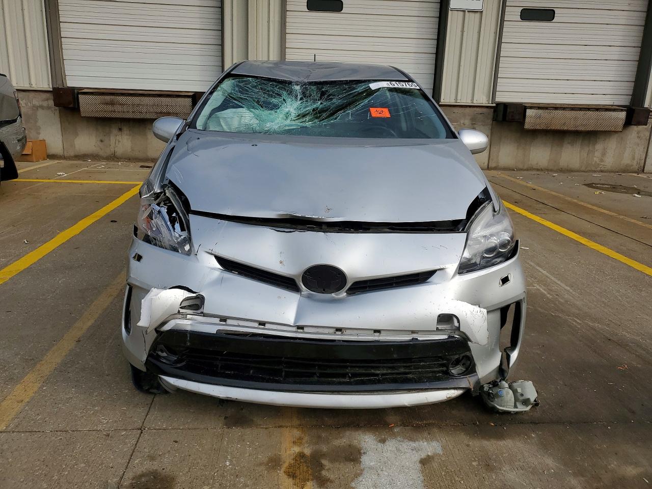 2013 Toyota Prius Five Silver vin: JTDKN3DU2D5552519