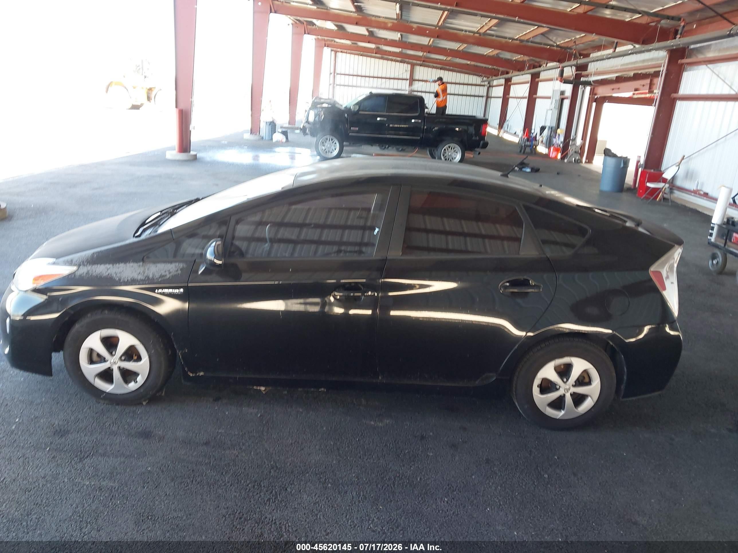 2013 Toyota Prius Two Black vin: JTDKN3DU2D5558613