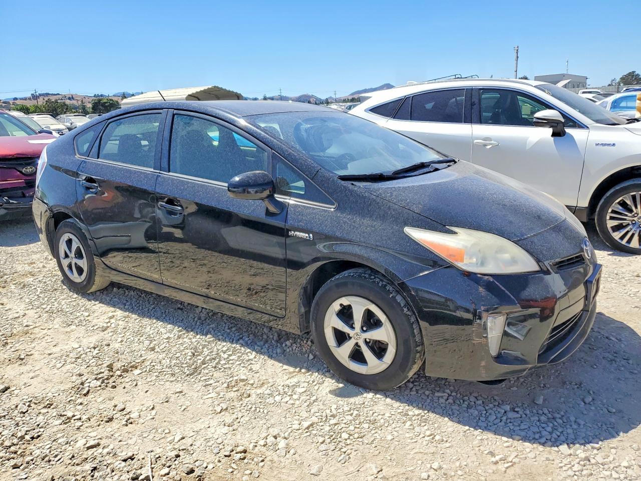 2013 Toyota Prius Two Black vin: JTDKN3DU2D5565660