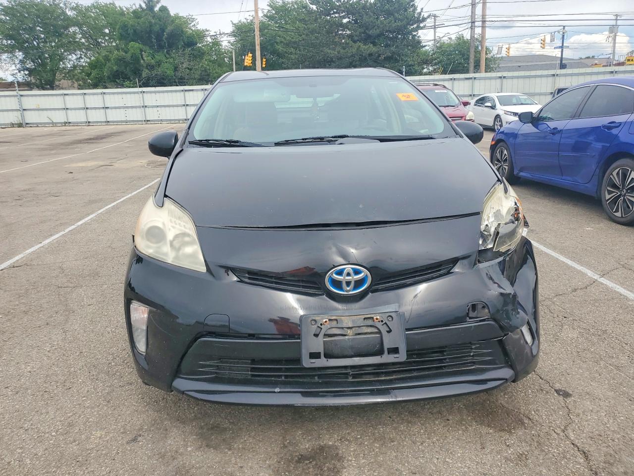 2013 Toyota Prius Two Black vin: JTDKN3DU2D5614386