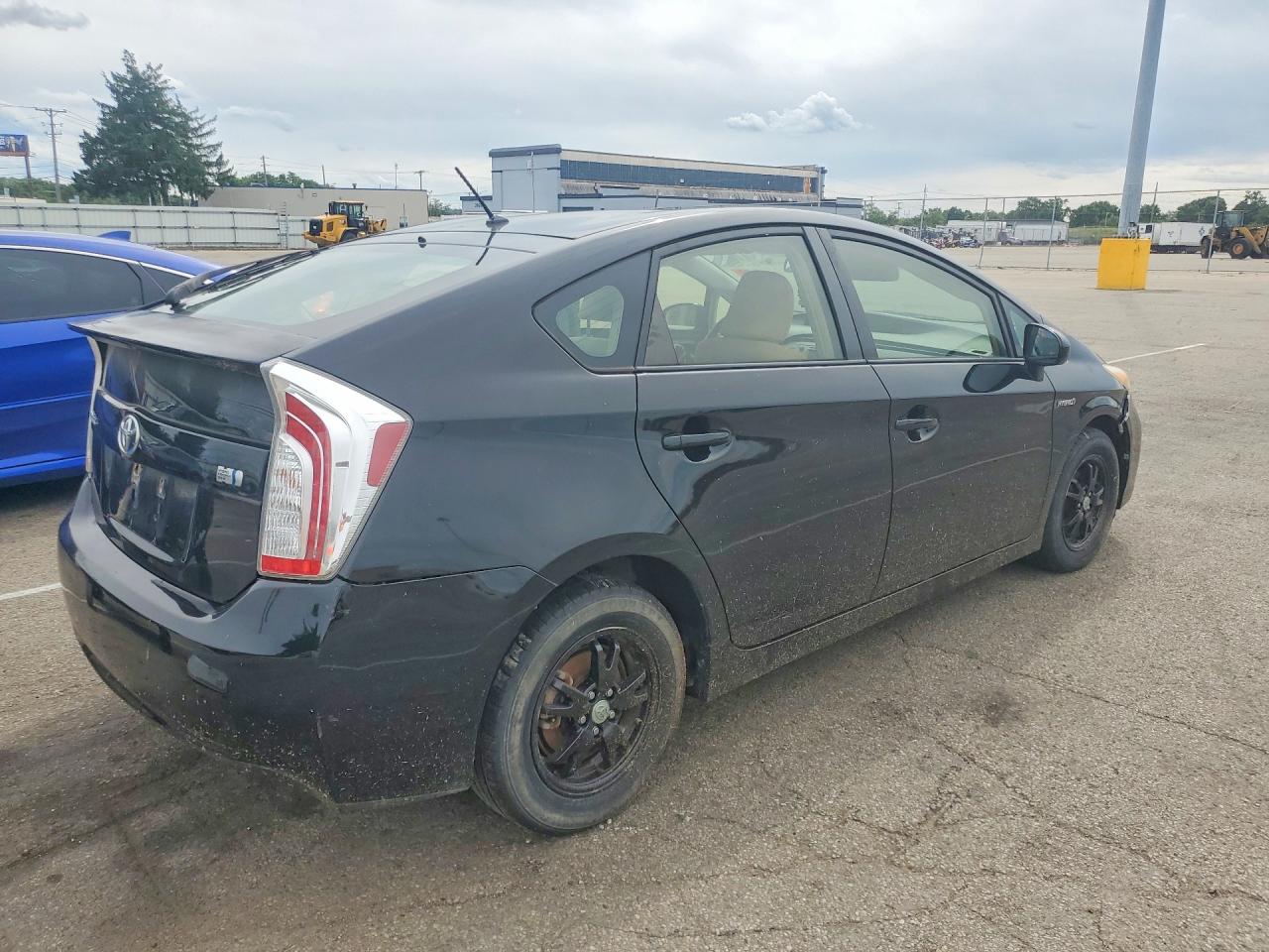 2013 Toyota Prius Two Black vin: JTDKN3DU2D5614386