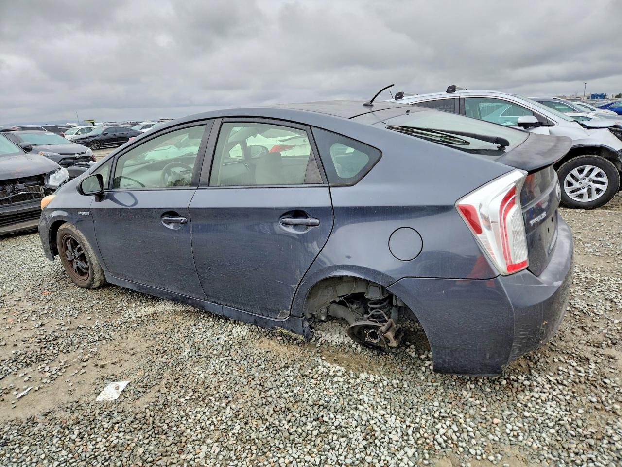 2013 Toyota Prius Blue vin: JTDKN3DU2D5633018