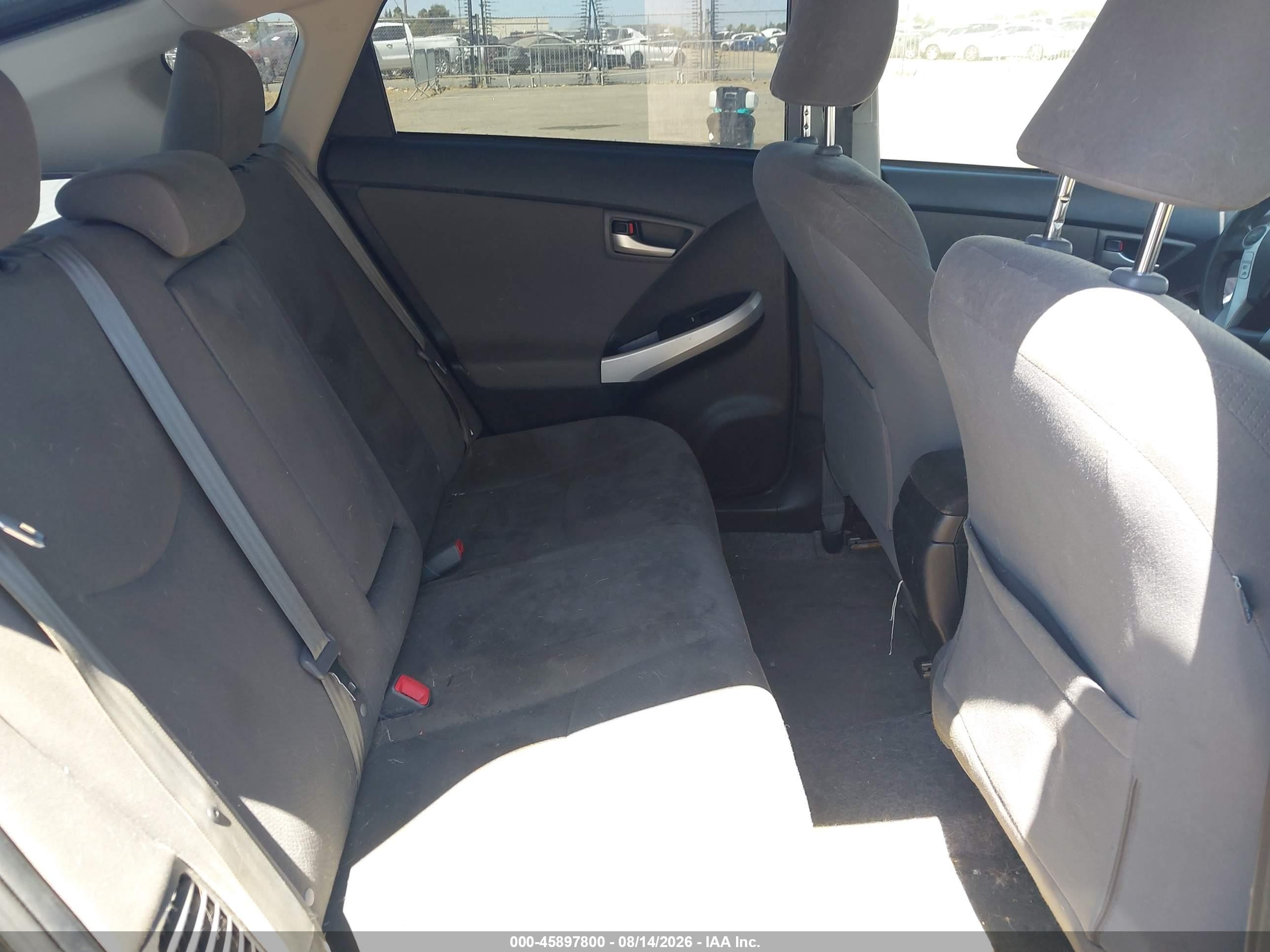 2013 Toyota Prius Two Black vin: JTDKN3DU2D5633391