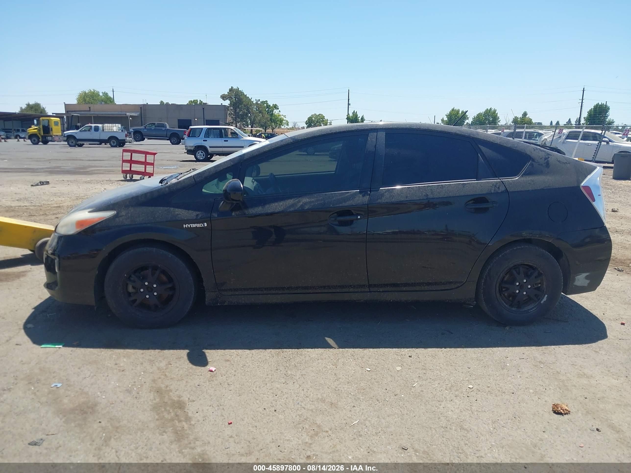 2013 Toyota Prius Two Black vin: JTDKN3DU2D5633391