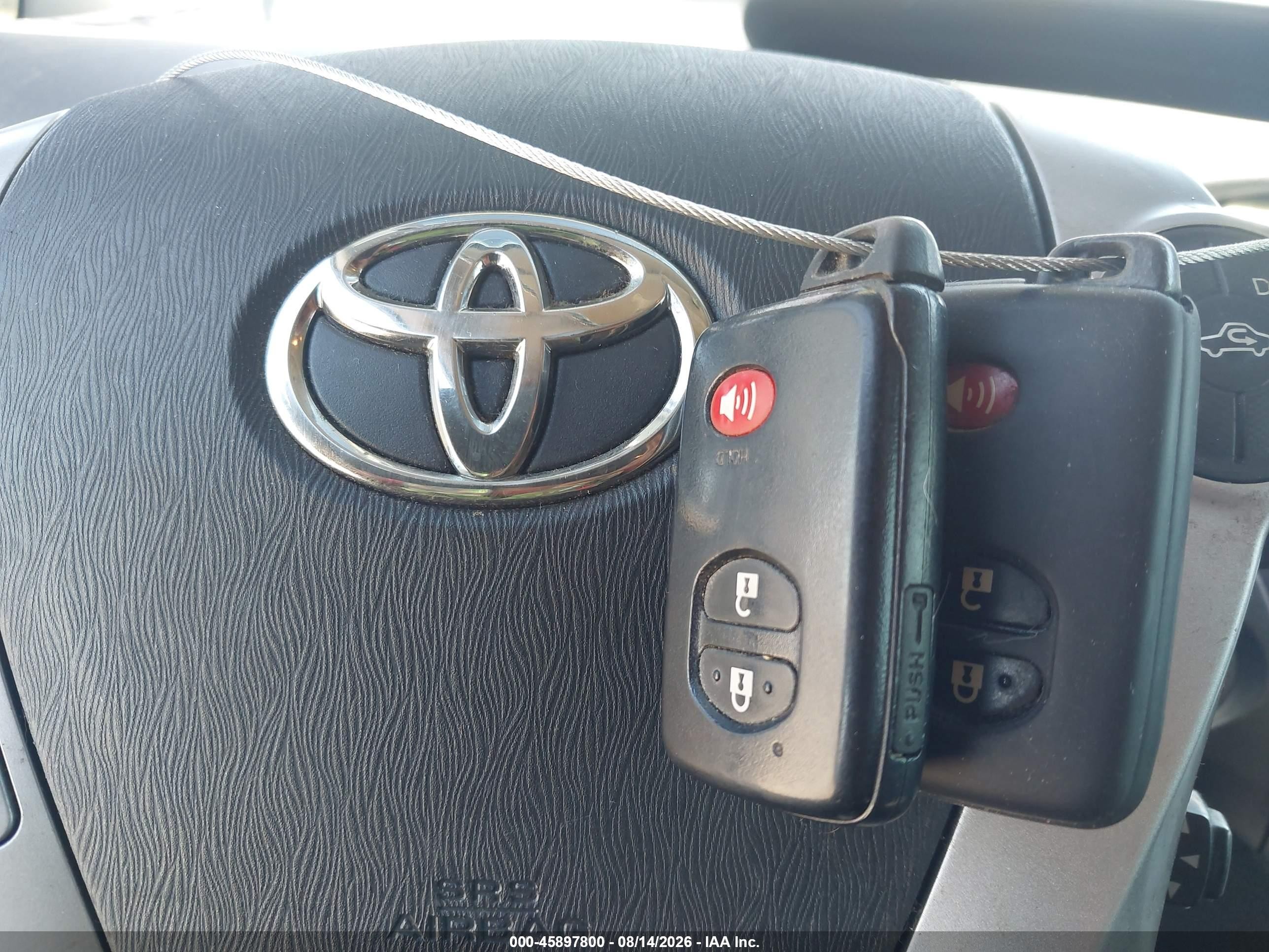 2013 Toyota Prius Two Black vin: JTDKN3DU2D5633391