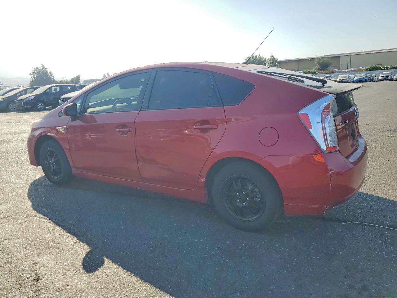 2014 Toyota Prius Two Red vin: JTDKN3DU2E0372133