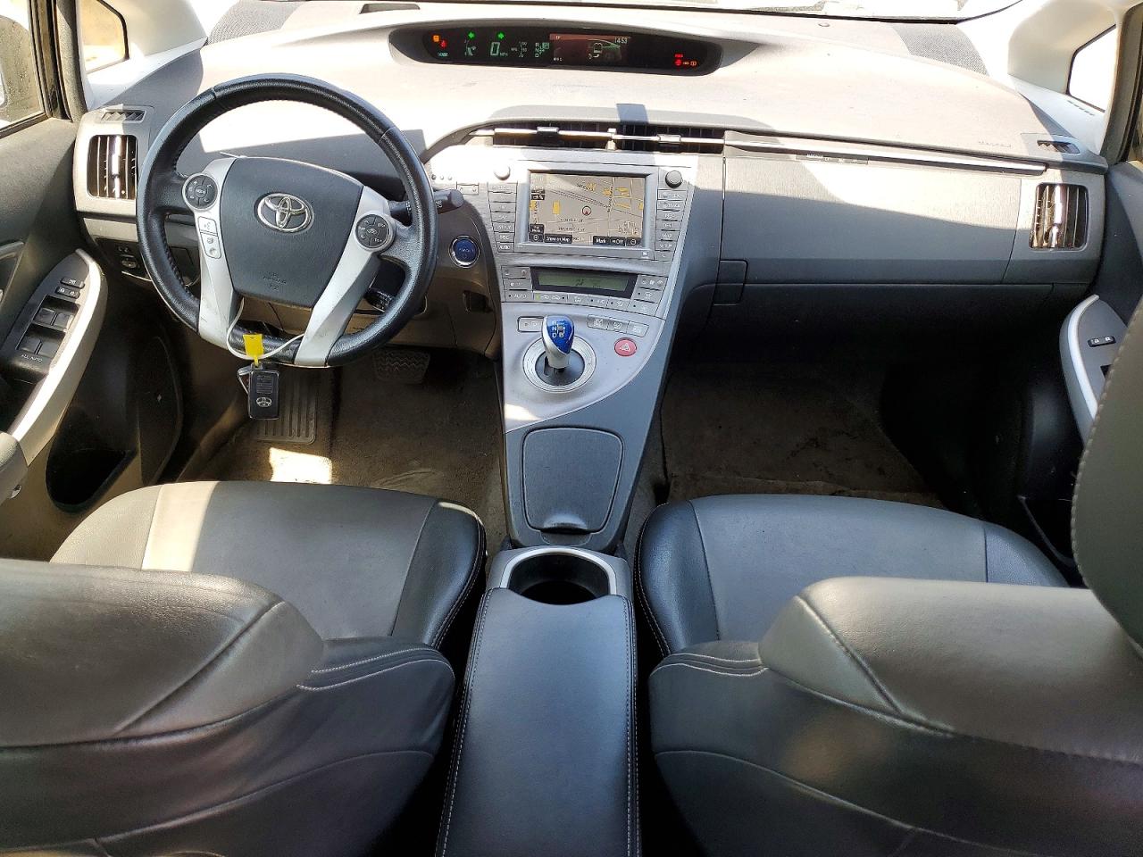 2014 Toyota Prius Four Black vin: JTDKN3DU2E1739672