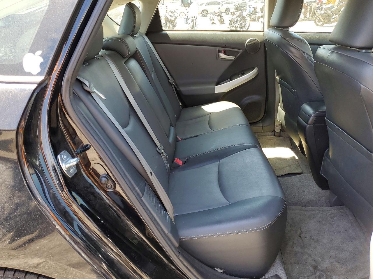 2014 Toyota Prius Four Black vin: JTDKN3DU2E1739672
