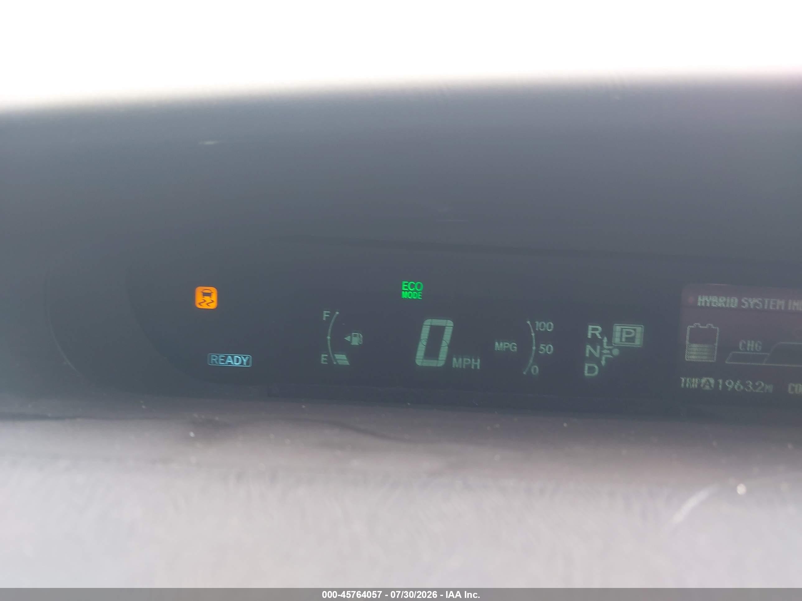 2014 Toyota Prius Three White vin: JTDKN3DU2E1741261