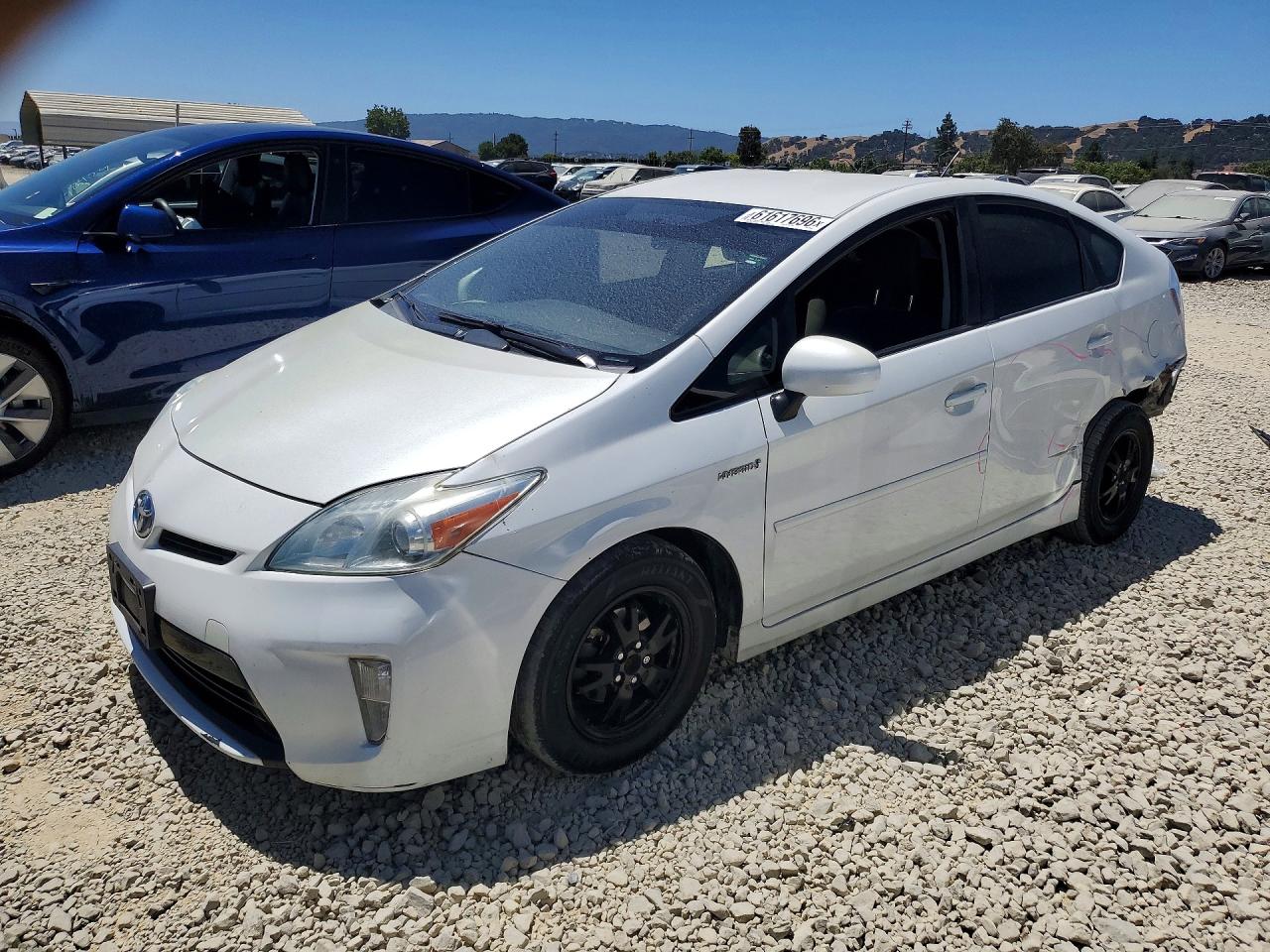 2014 Toyota Prius Two Белый vin: JTDKN3DU2E1752292