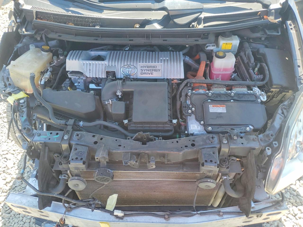 2014 Toyota Prius Three Серый vin: JTDKN3DU2E1776141