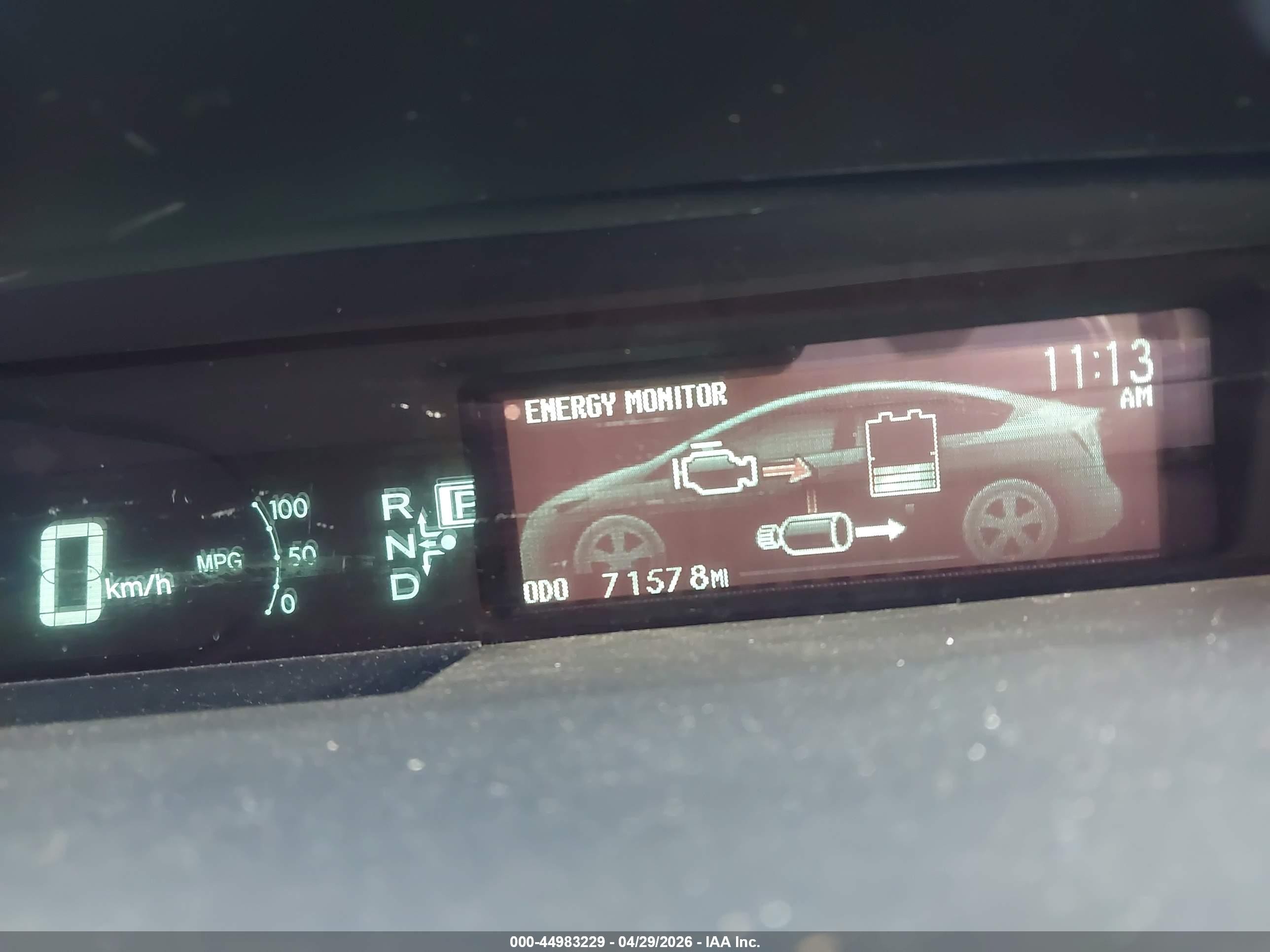 2014 Toyota Prius Two Silver vin: JTDKN3DU2E1781825